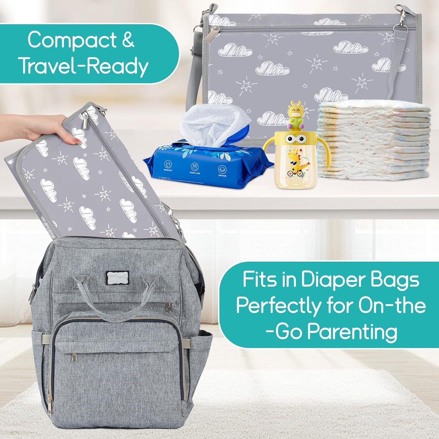 Alfombrilla de Cambio Portátil PHOEBUS BABY Extra Grande 66x34cm