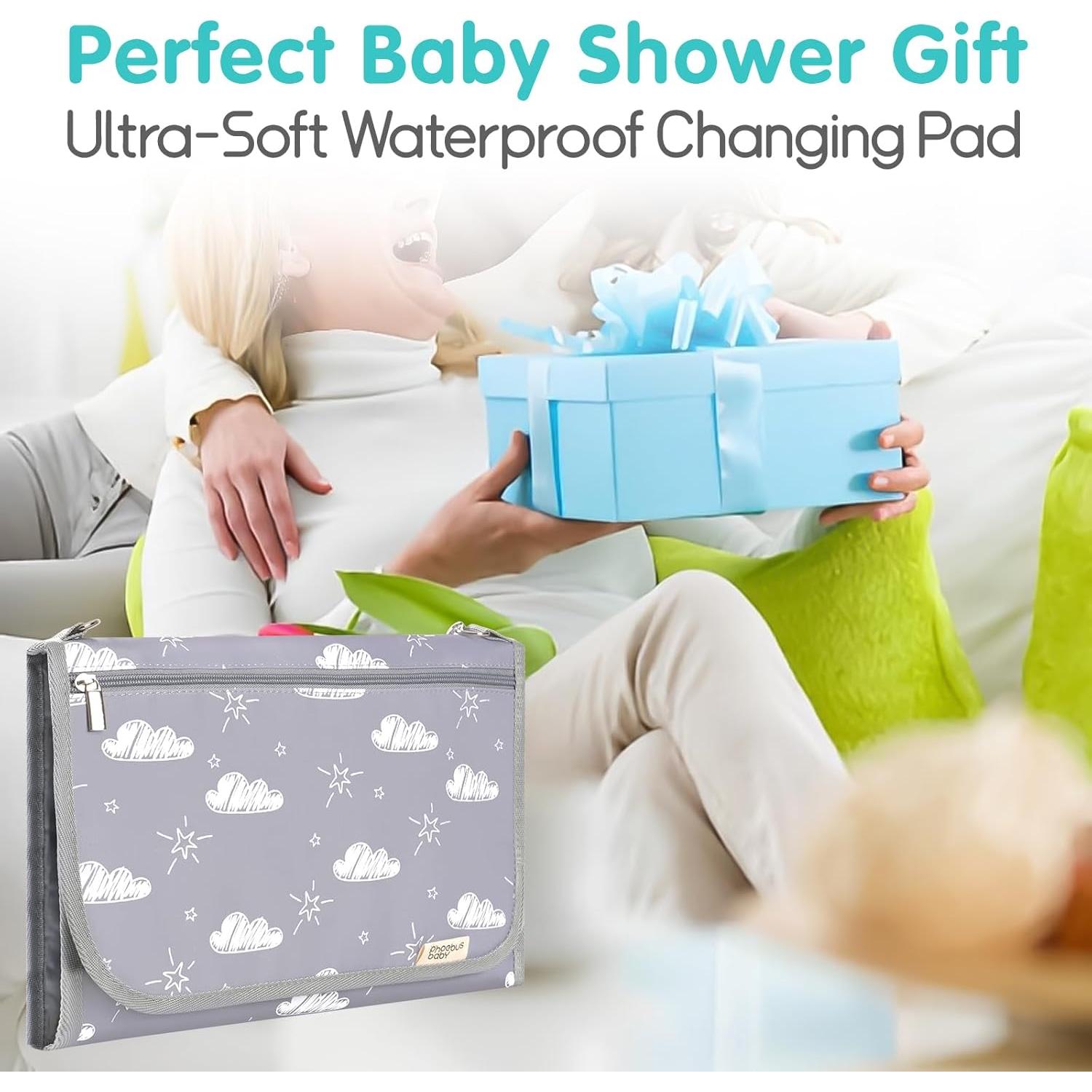 Alfombrilla de Cambio Portátil PHOEBUS BABY Extra Grande 66x34cm