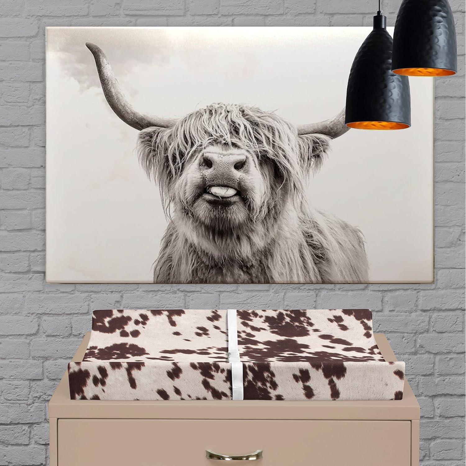 Funda de Cambiador Glenna Jean Western Cowboy Piel de Vaca