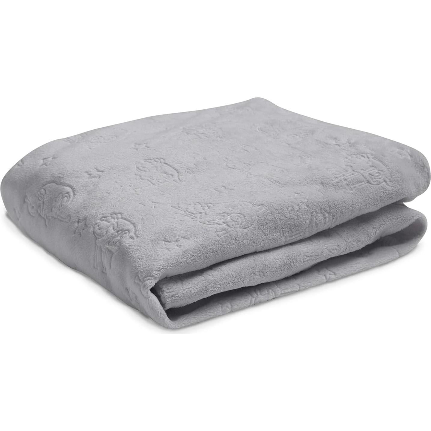 Cambiador Contorneado Serta Perfect Sleeper Gris con Cubierta de Felpa