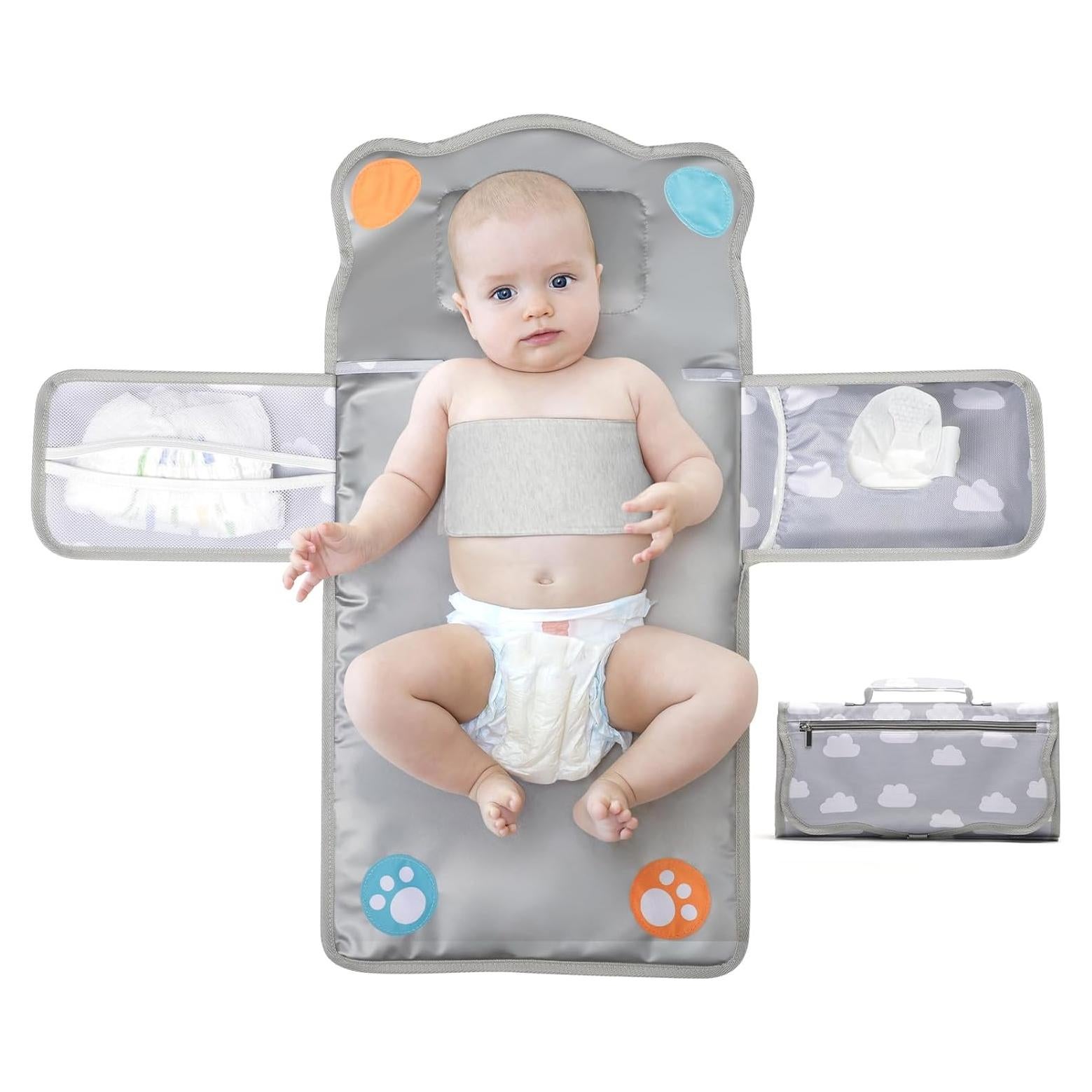 Almohadilla Cambiador Knirose Plegable Impermeable 70x35cm