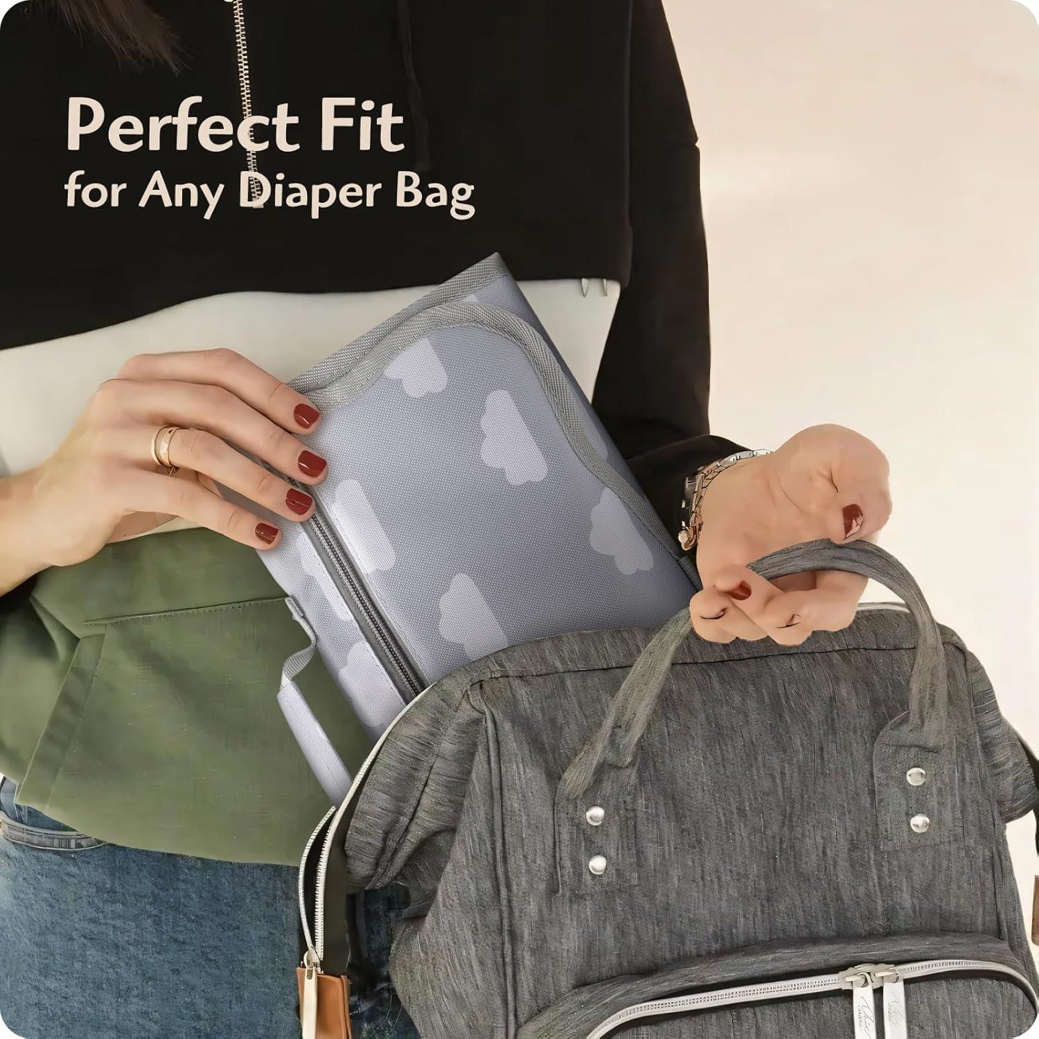 Almohadilla Cambiador Knirose Plegable Impermeable 70x35cm