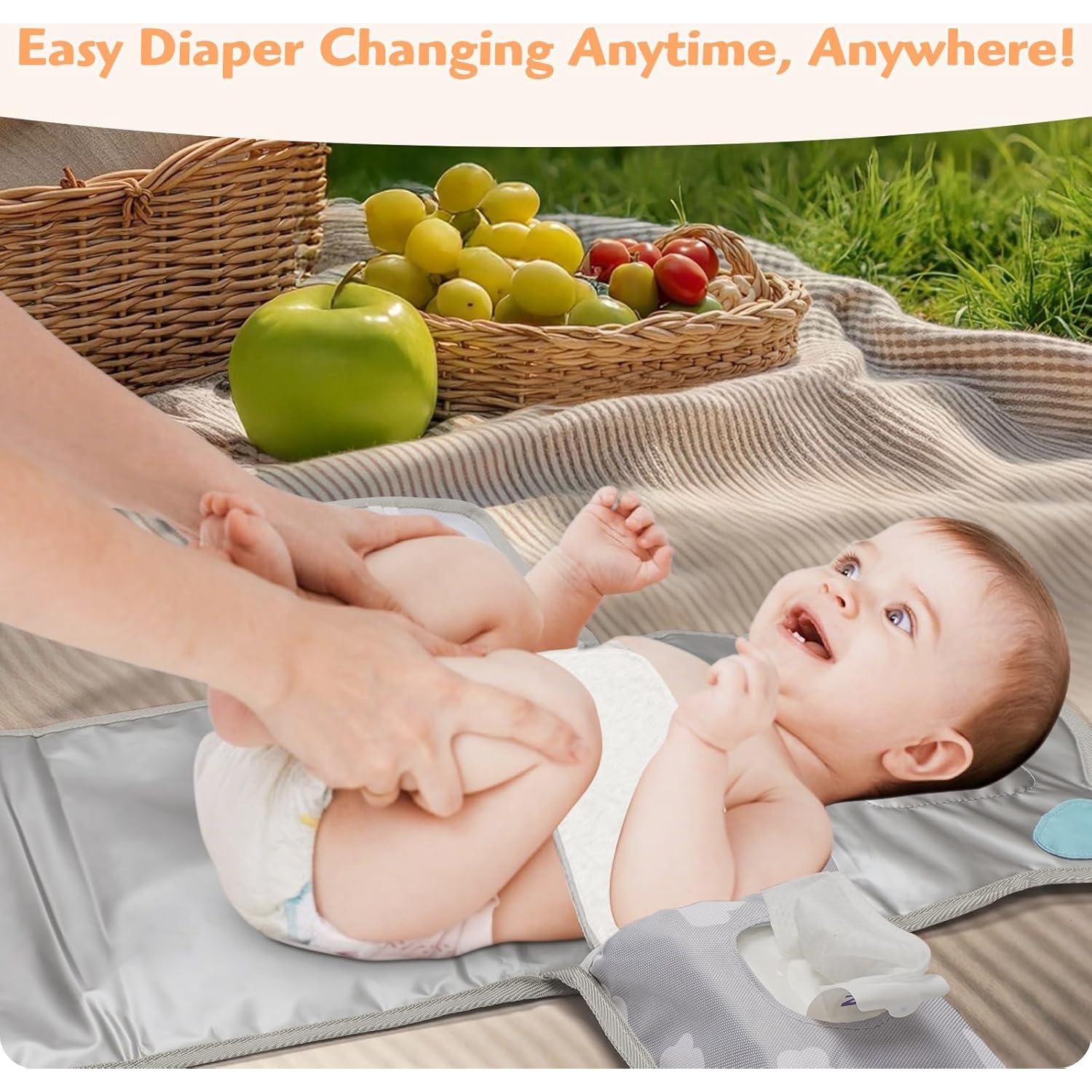 Almohadilla Cambiador Knirose Plegable Impermeable 70x35cm