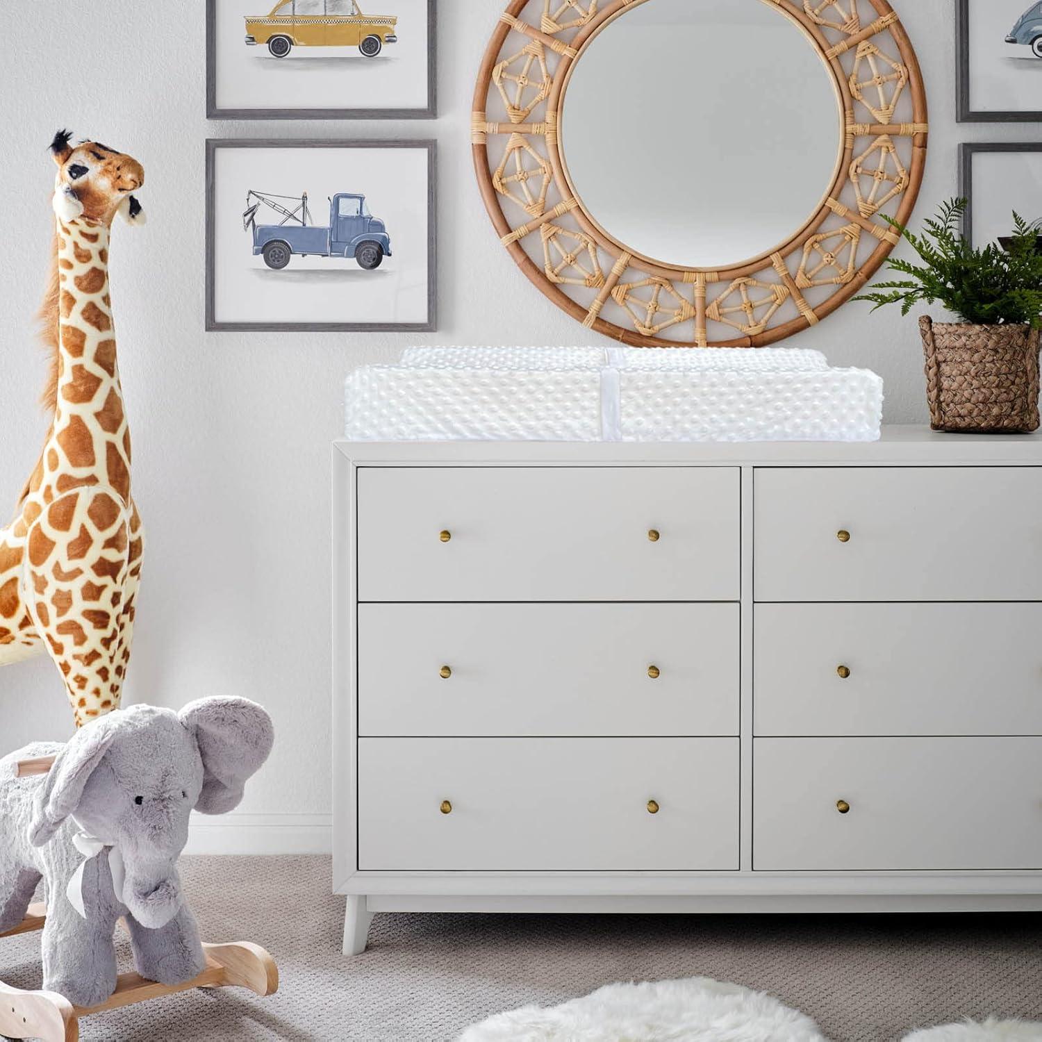 Almohadilla Cambiadora YENING Impermeable 80x40.6 cm Blanca