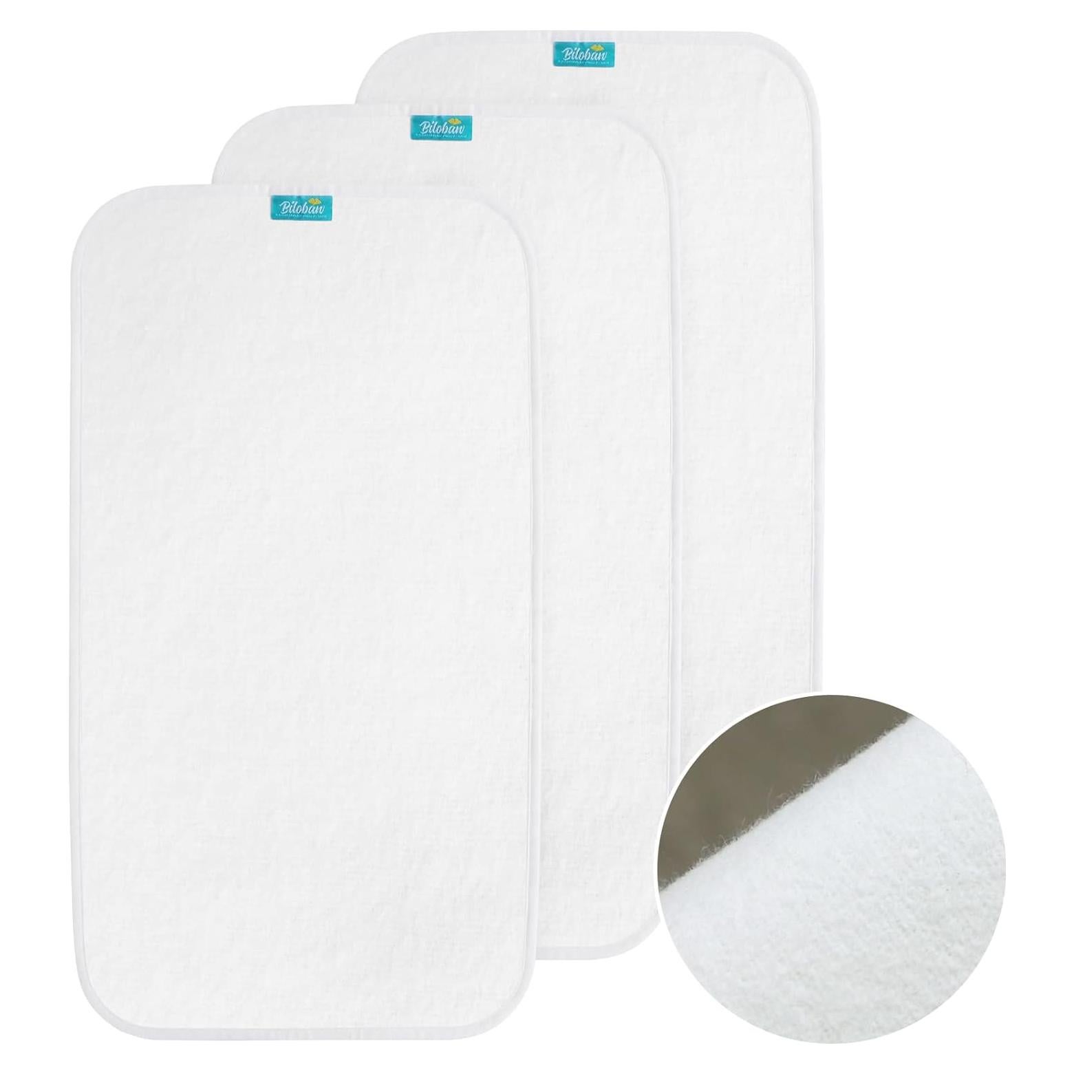 Protectores de Cambiador Impermeables Biloban - 3 Unidades Algodón