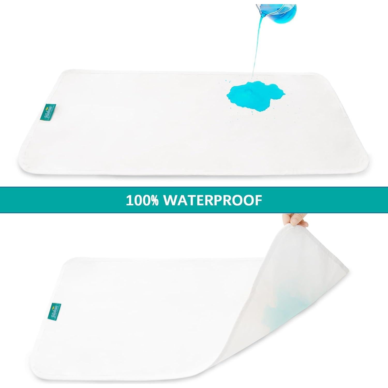 Protectores de Cambiador Impermeables Biloban - 3 Unidades Algodón