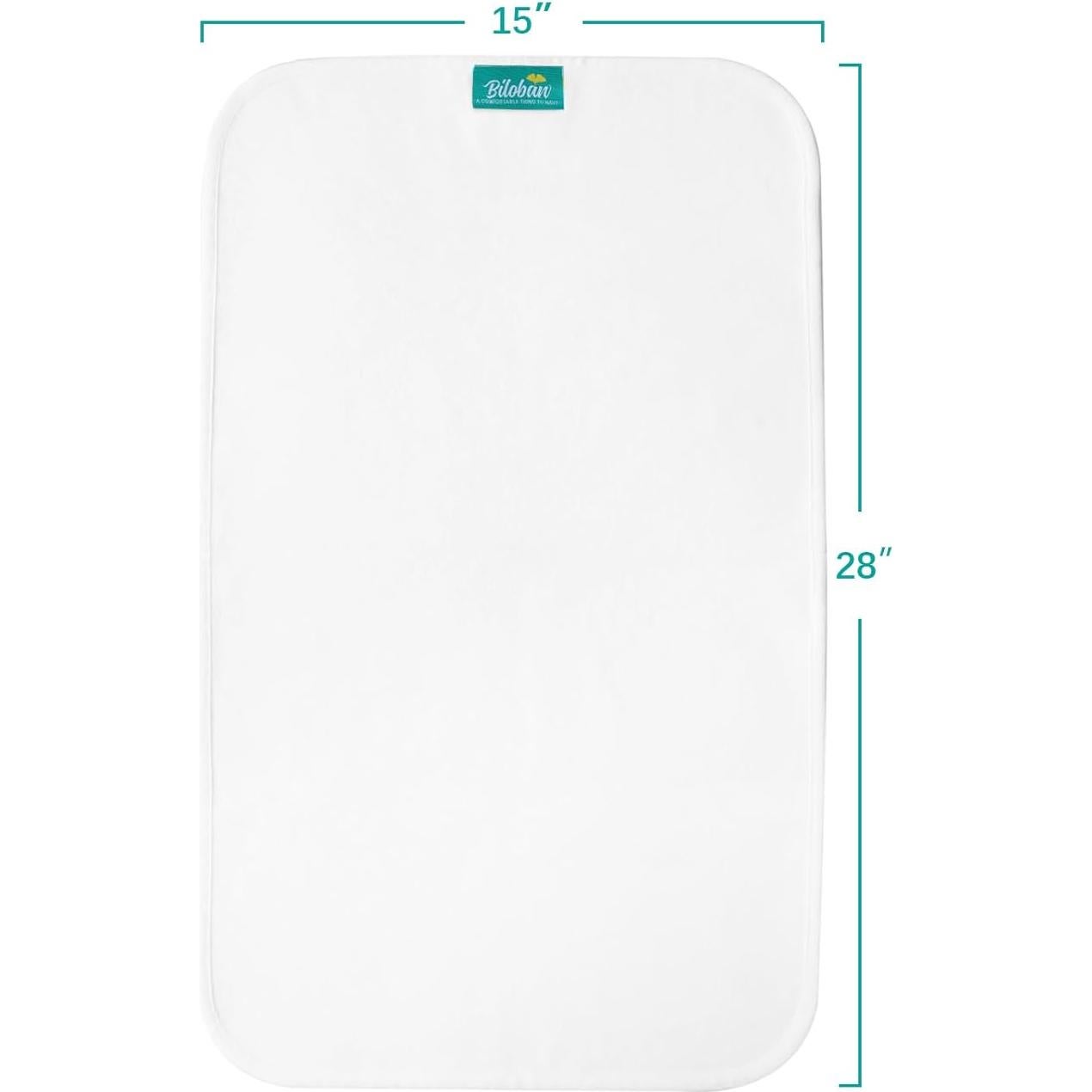 Protectores de Cambiador Impermeables Biloban - 3 Unidades Algodón