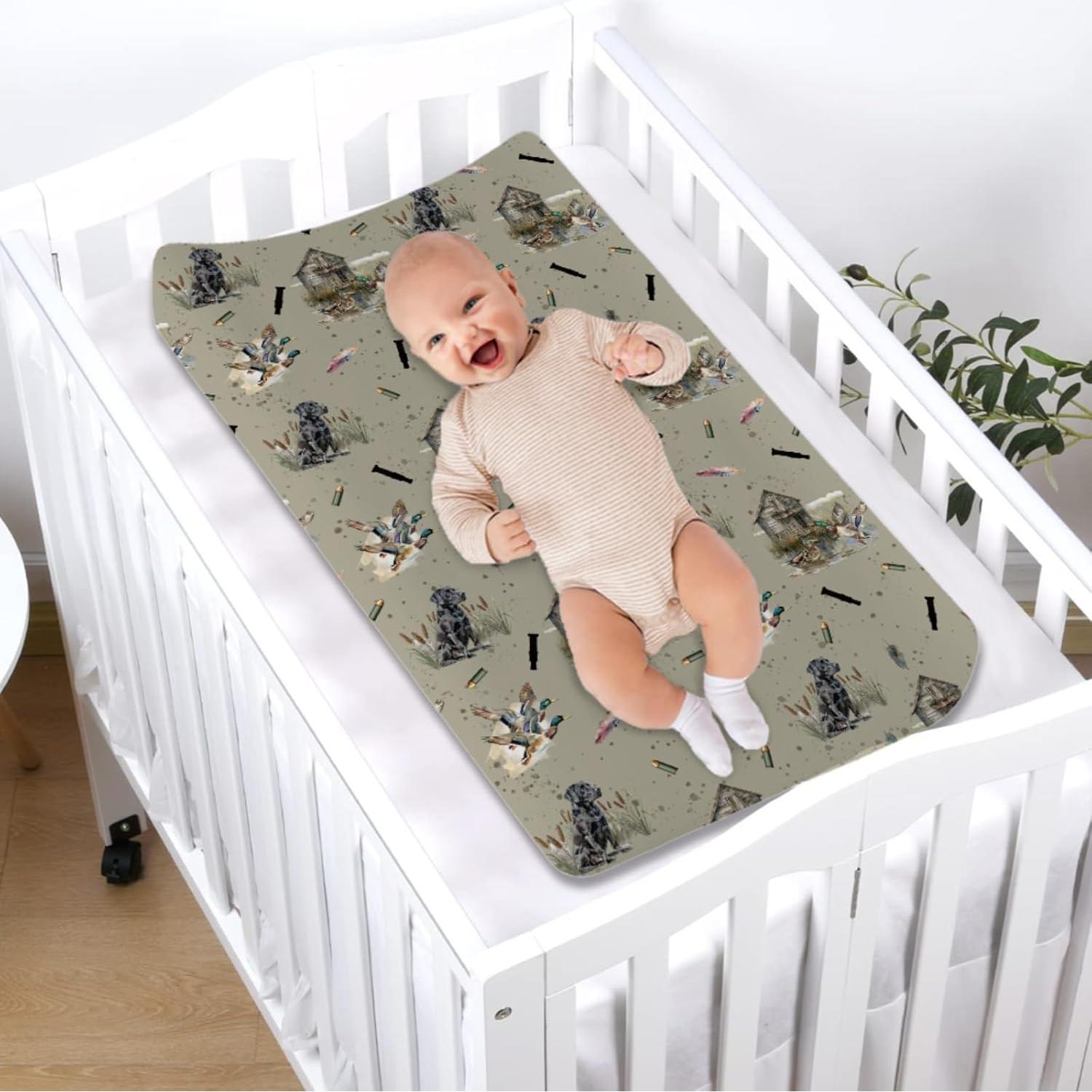 Cubierta de almohadilla para cambiar bebés Caza de Pato 81x41 cm