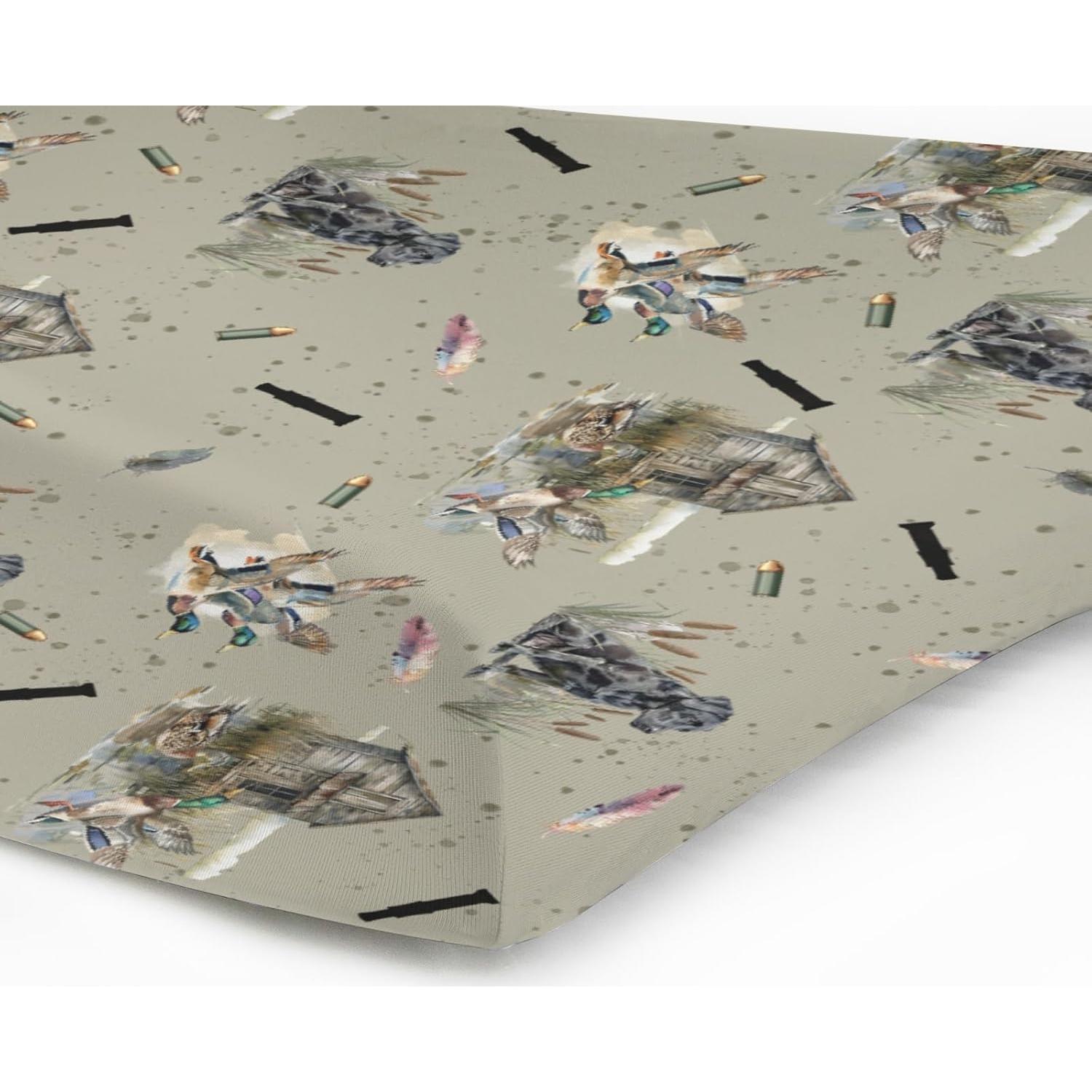 Cubierta de almohadilla para cambiar bebés Caza de Pato 81x41 cm