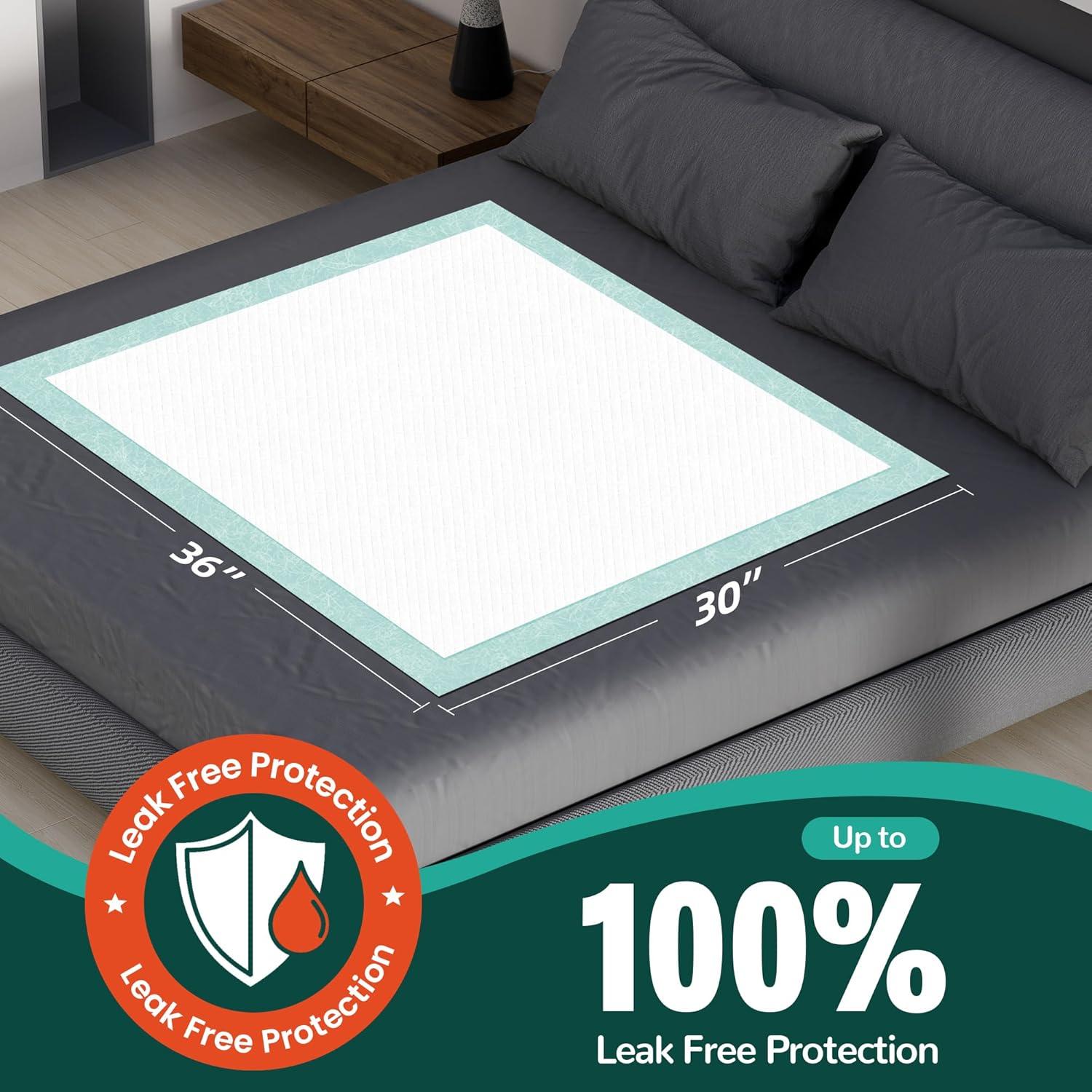 Almohadillas desechables MILDPLUS 76x91cm con adhesivo - 30 unidades