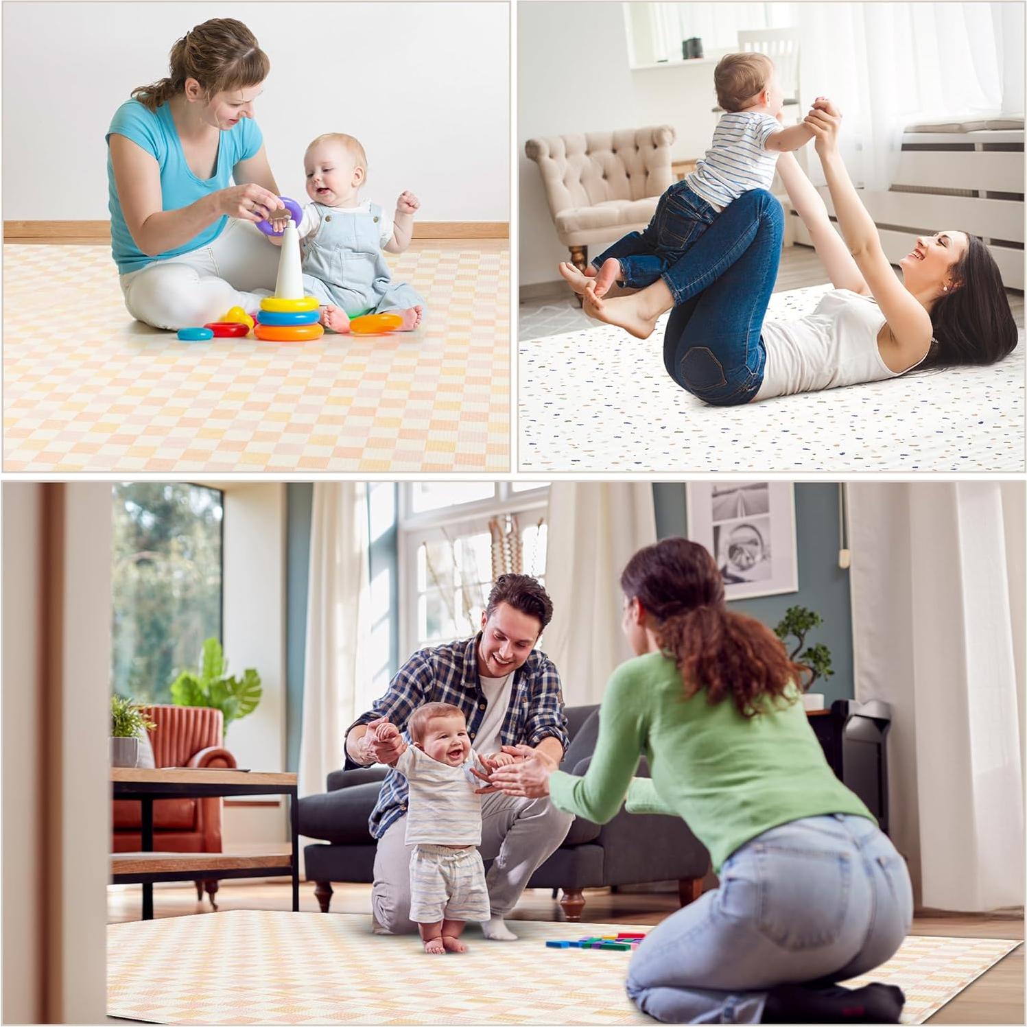 Alfombra Reversible Keiki Care 208x137 cm Impermeable