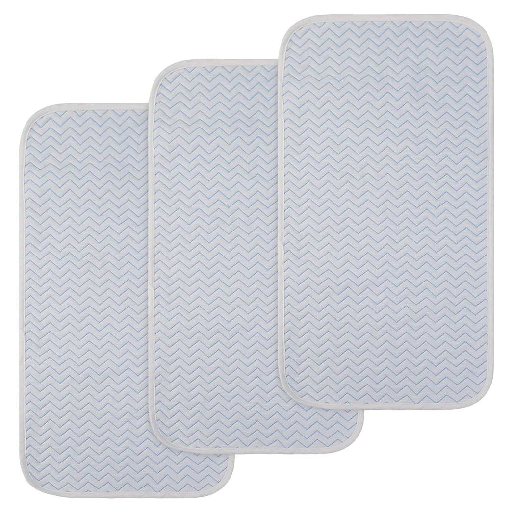 Almohadilla Cambiadora Impermeable BlueSnail 70x35 cm 3pk Azul