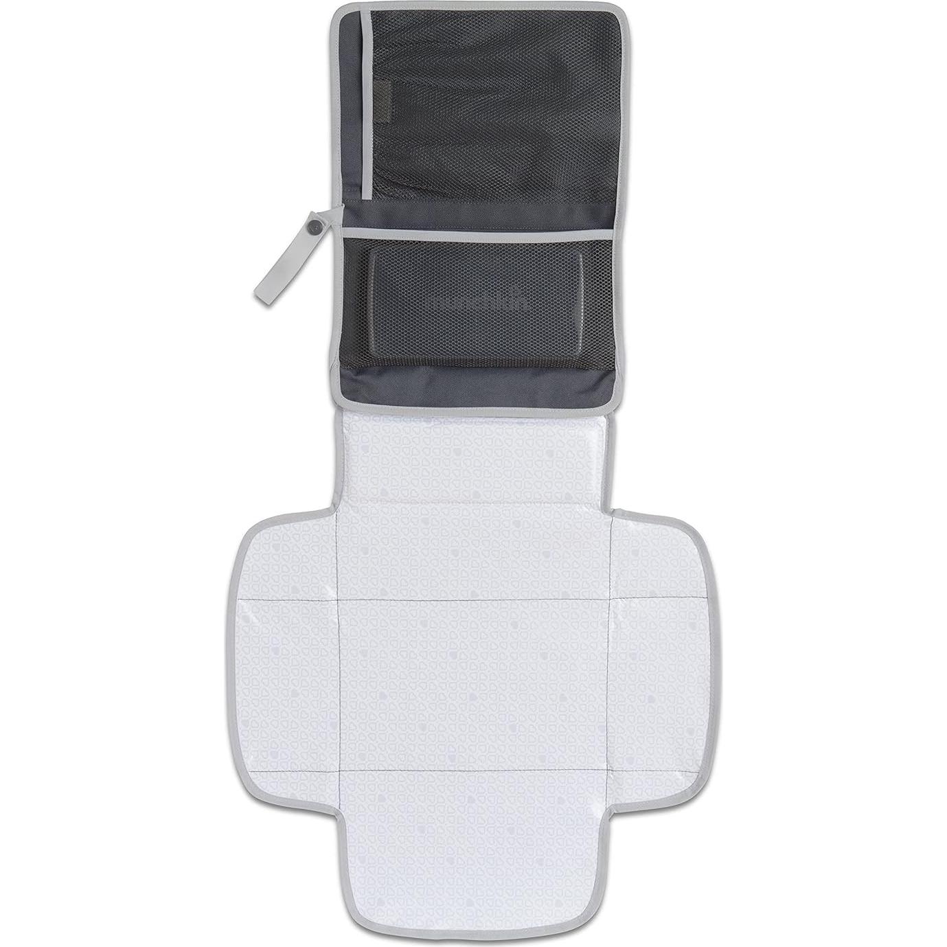Kit de Cambio de Pañales Portátil Munchkin Gris con Almohadilla