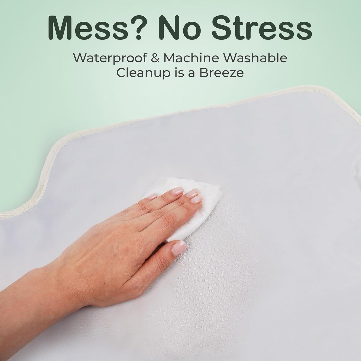 Almohadilla de Cambio de Pañales Portátil Four Cuddles Verde