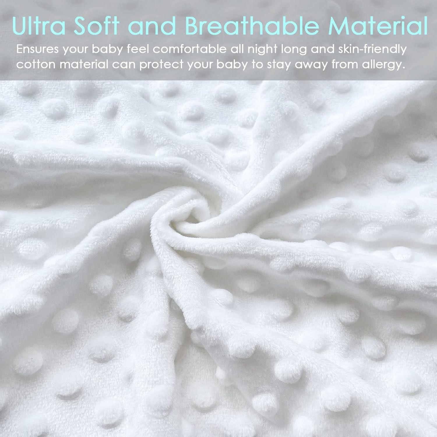 Almohadilla para Cambiar Pañales YENING Blanca 27x16cm Impermeable