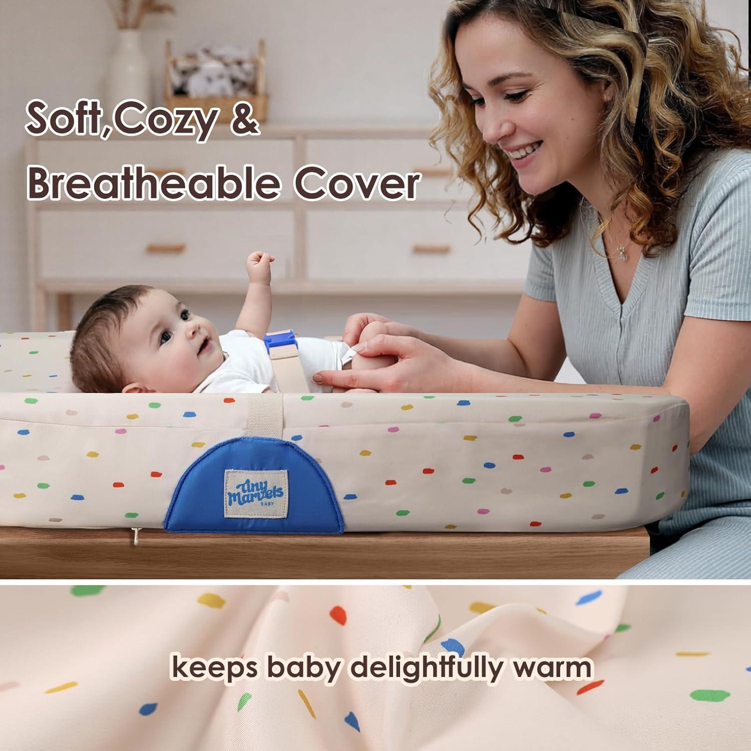 Almohadilla de Cambio Antideslizante Tiny Marvels 45x80 cm