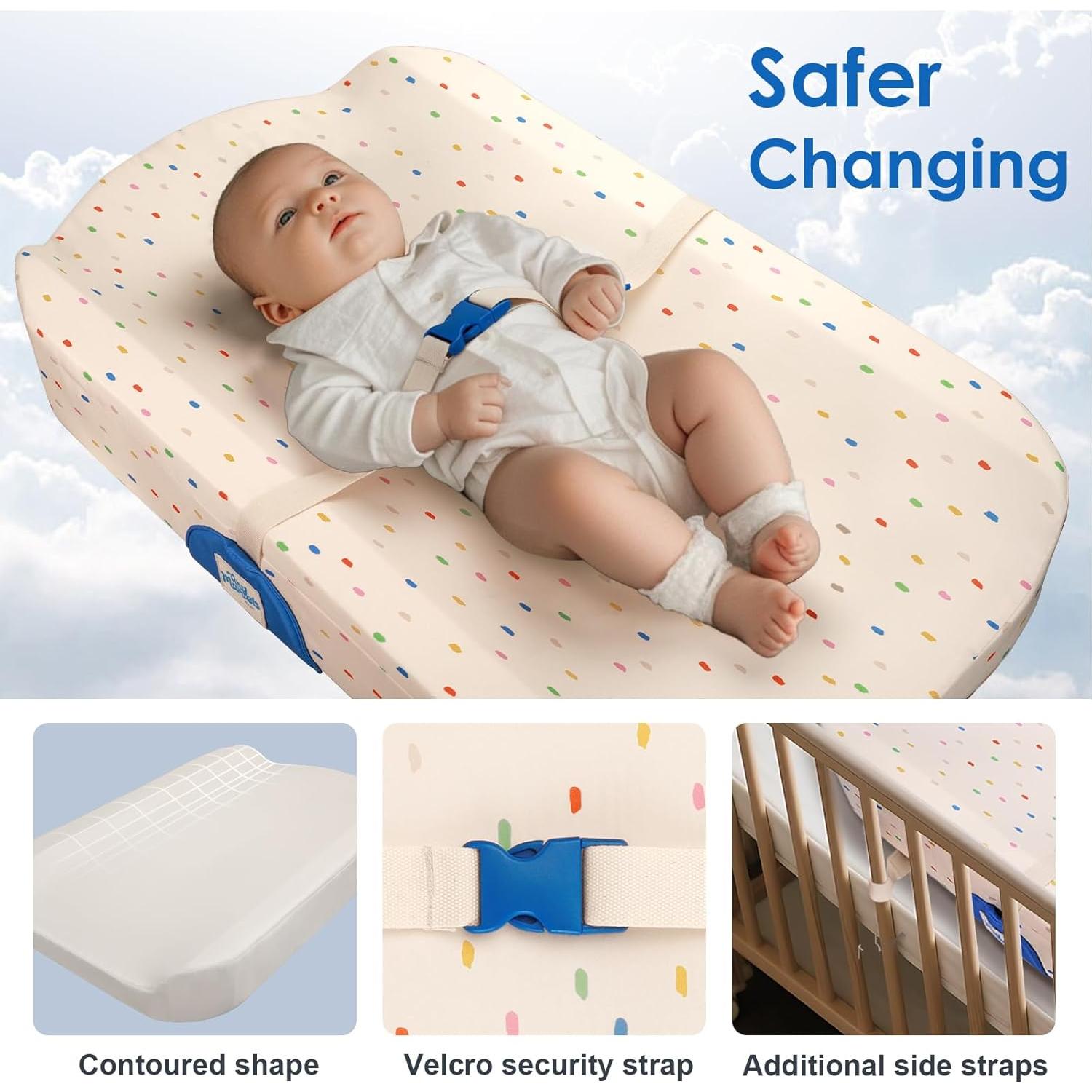 Almohadilla de Cambio Antideslizante Tiny Marvels 45x80 cm