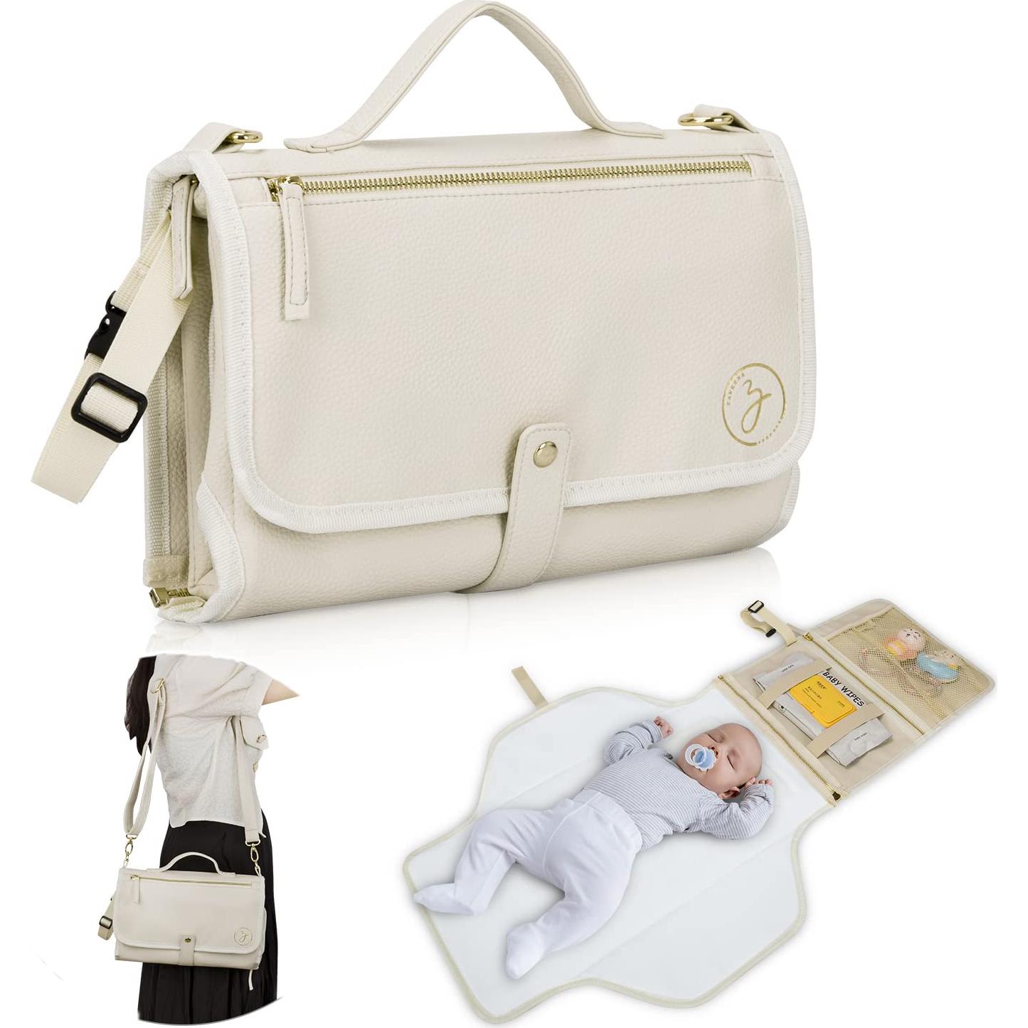 Almohadilla de Cambio de Pañales Portátil Zaveena Impermeable