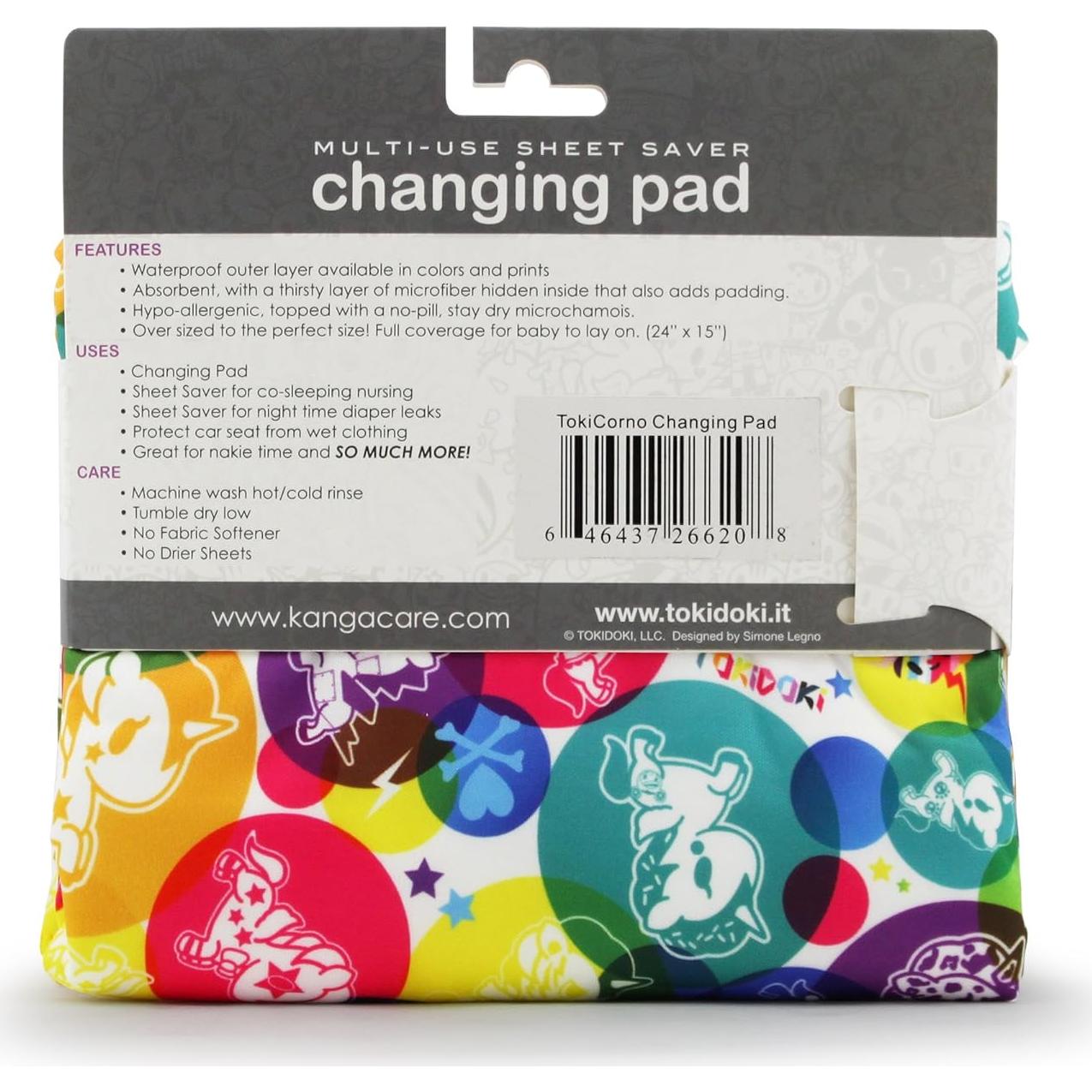 Almohadilla Cambiadora Kanga Care 24x15 cm Lavable y a Prueba de Agua