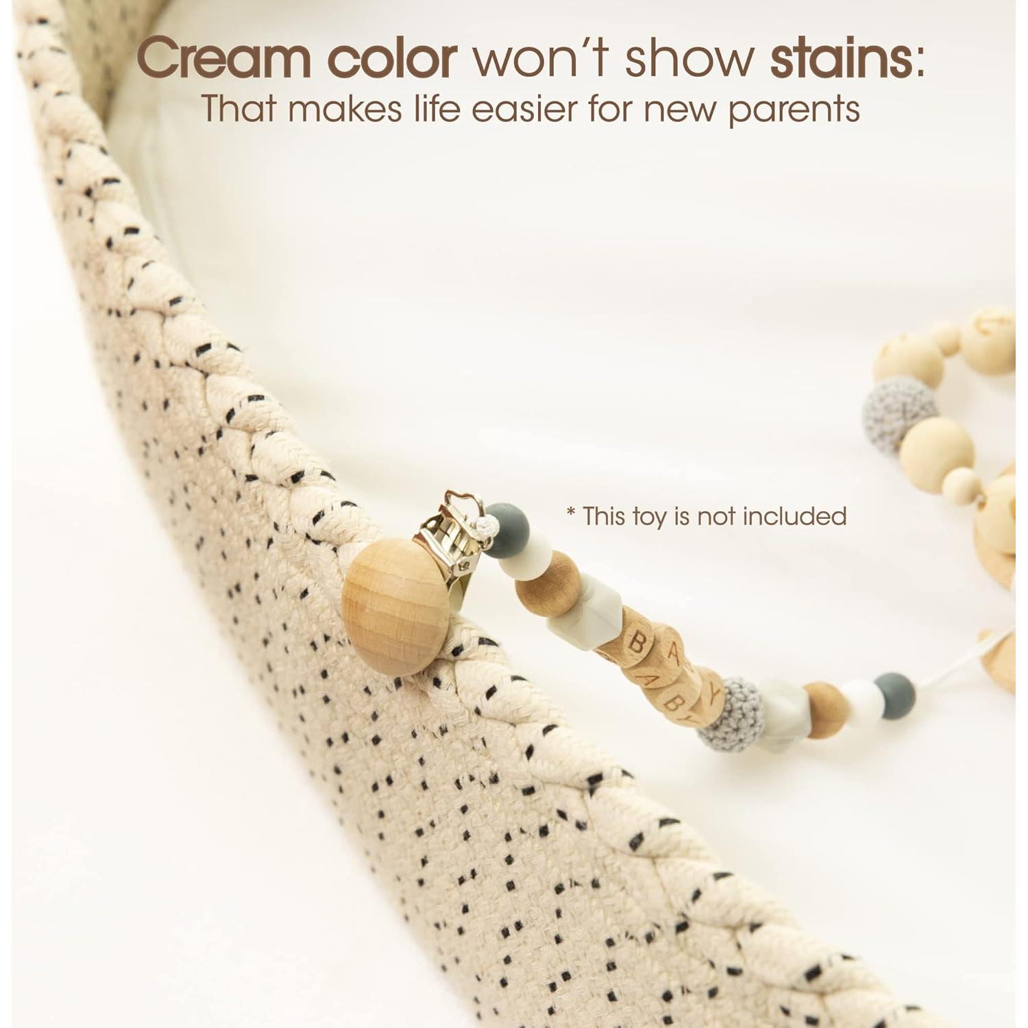 Cesta de Cambio para Bebé J&Joo - Funda Impermeable y Portátil