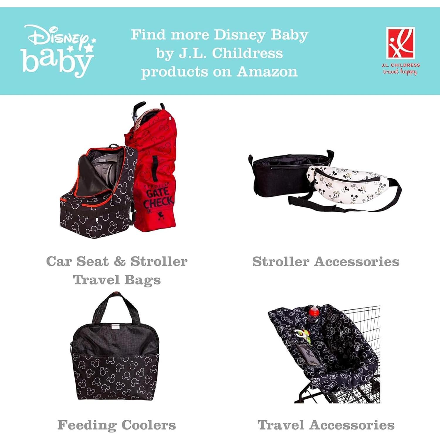 Almohadilla Cambiadora Portátil Disney Baby J.L. Childress - Negro
