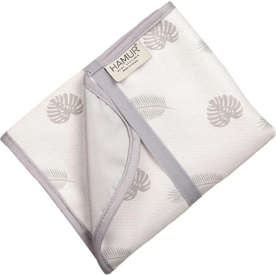 Almohadilla Portátil para Cambiar Bebés HAMUR HOME - Impermeable y Plegable 70x40 cm