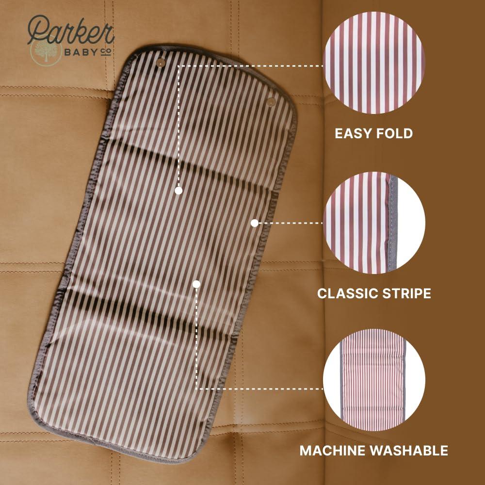 Almohadilla Cambiadora Portátil Parker Baby Acolchada 60x28 cm