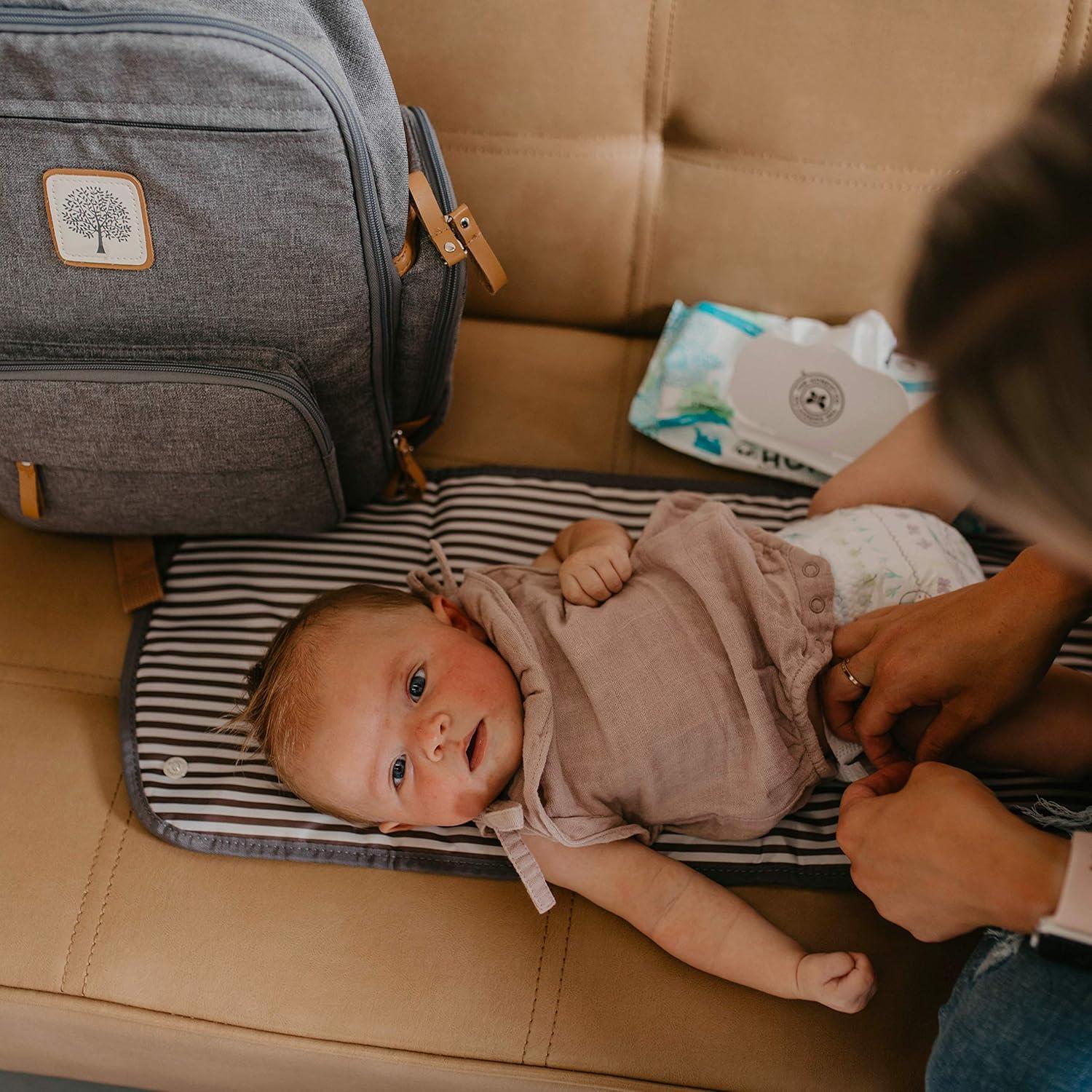 Almohadilla Cambiadora Portátil Parker Baby Acolchada 60x28 cm