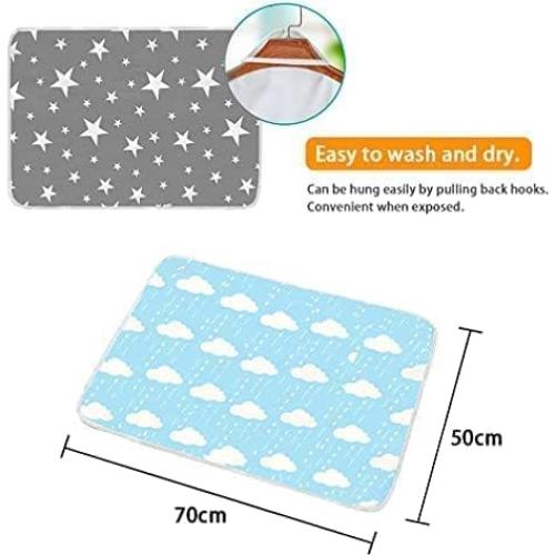 Alfombrilla de Cambio de Pañales Maveek Impermeable 50x70cm