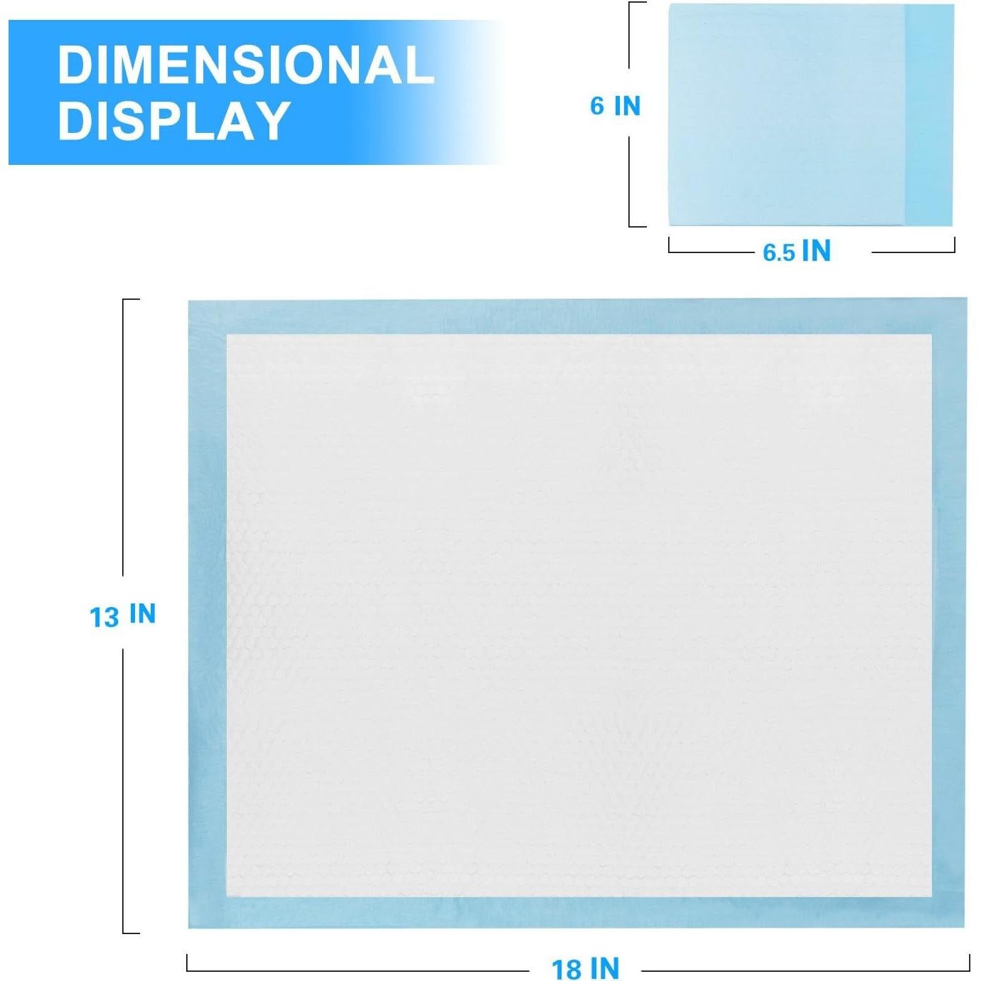 Almohadillas desechables para cambiar bebés Youchoice 100 unidades 45x33 cm