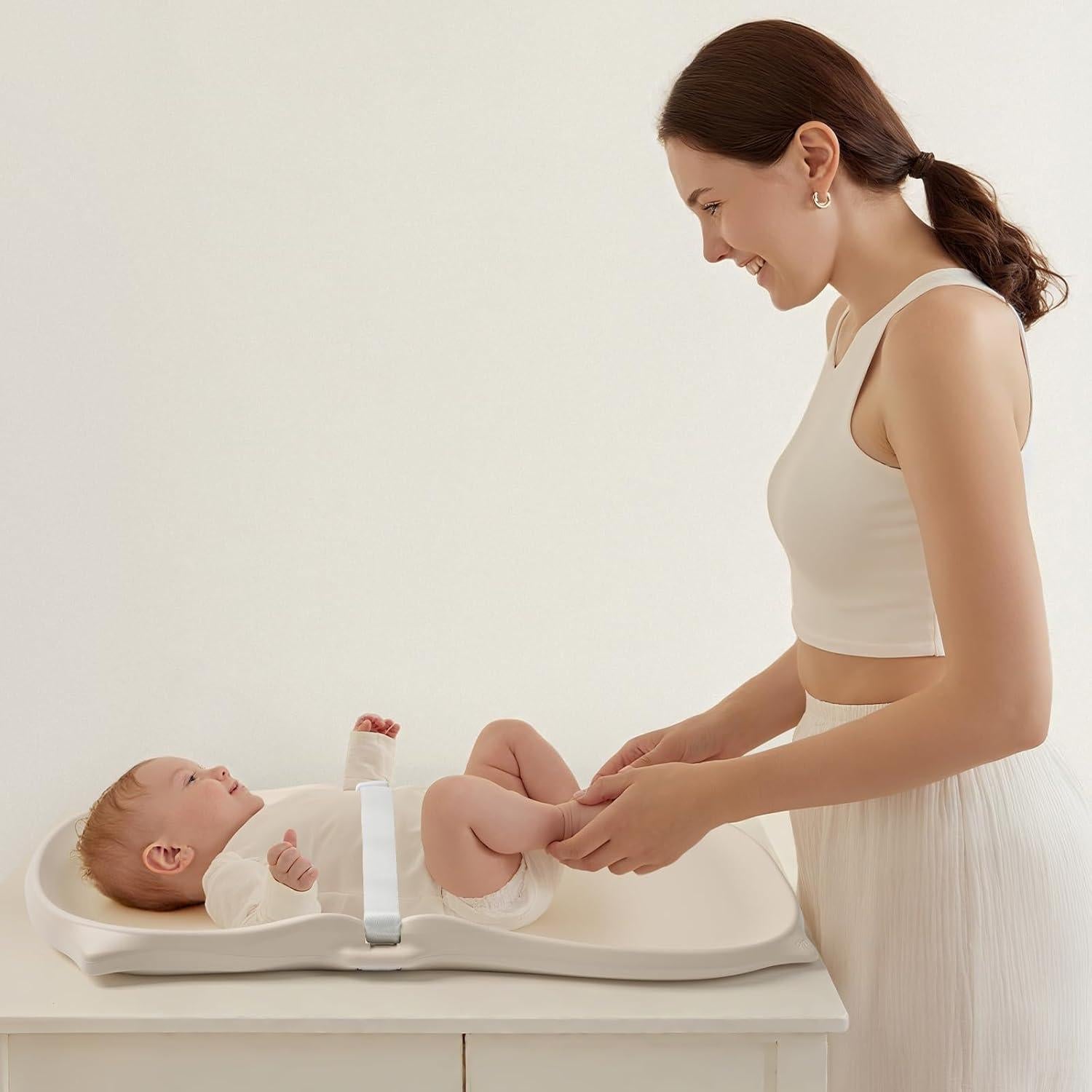 Almohadilla para Cambiar Bebés NICEMER Gato Impermeable 76.5x43.4cm