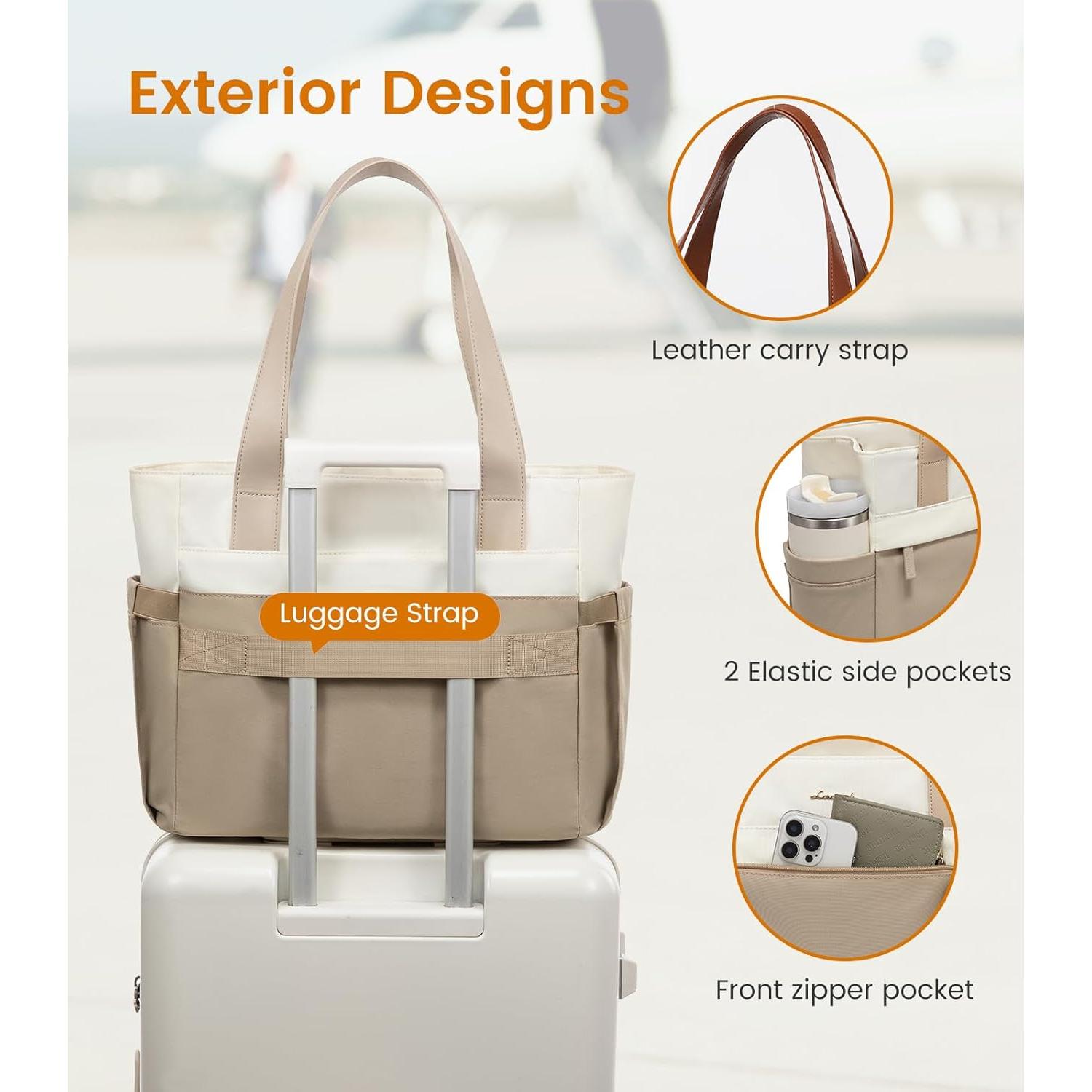 Bolso de Pañales LoveVook Grande Beige-Khaki con Manta Cambiadora