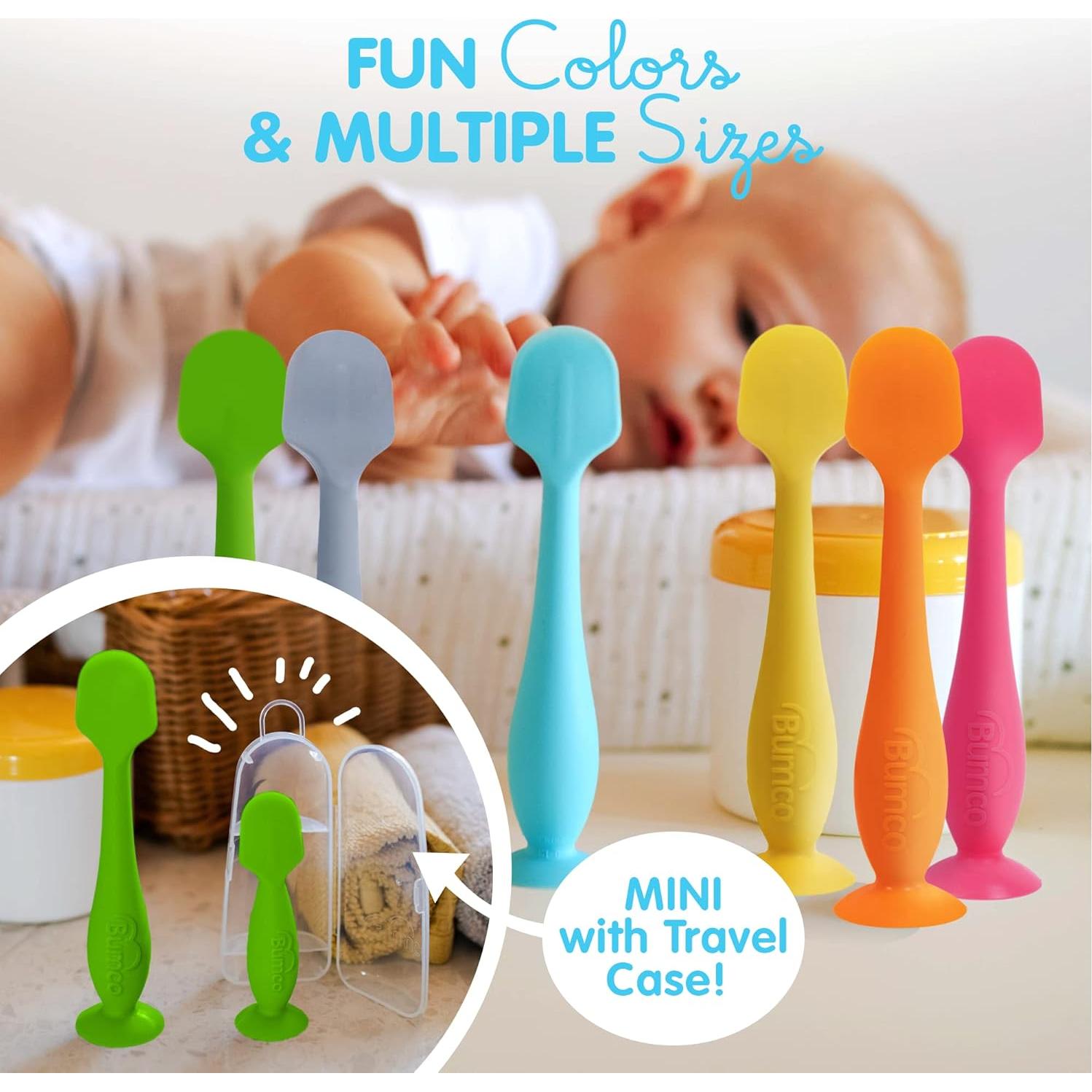 Espátula para Crema de Pañales Bumco - Silicona Suave 2 Piezas