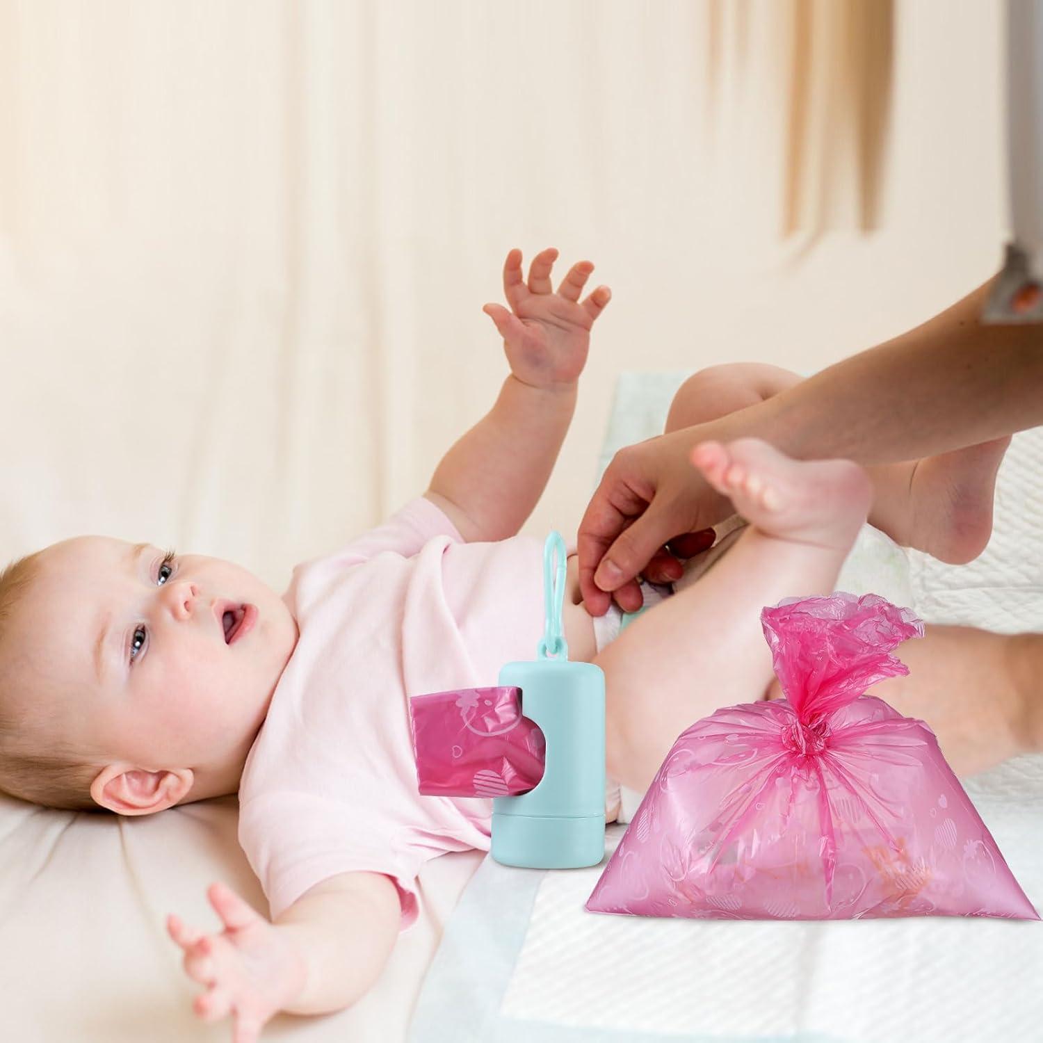 15 Rollos de Bolsas Desechables para Pañales Fullhawl