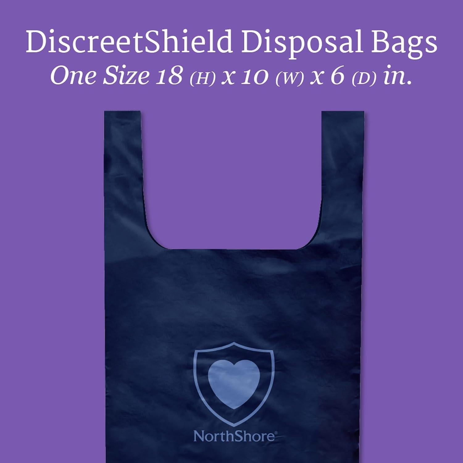 Bolsas de Desecho NorthShore DiscreetShield 75 Unidades Aroma Fresco