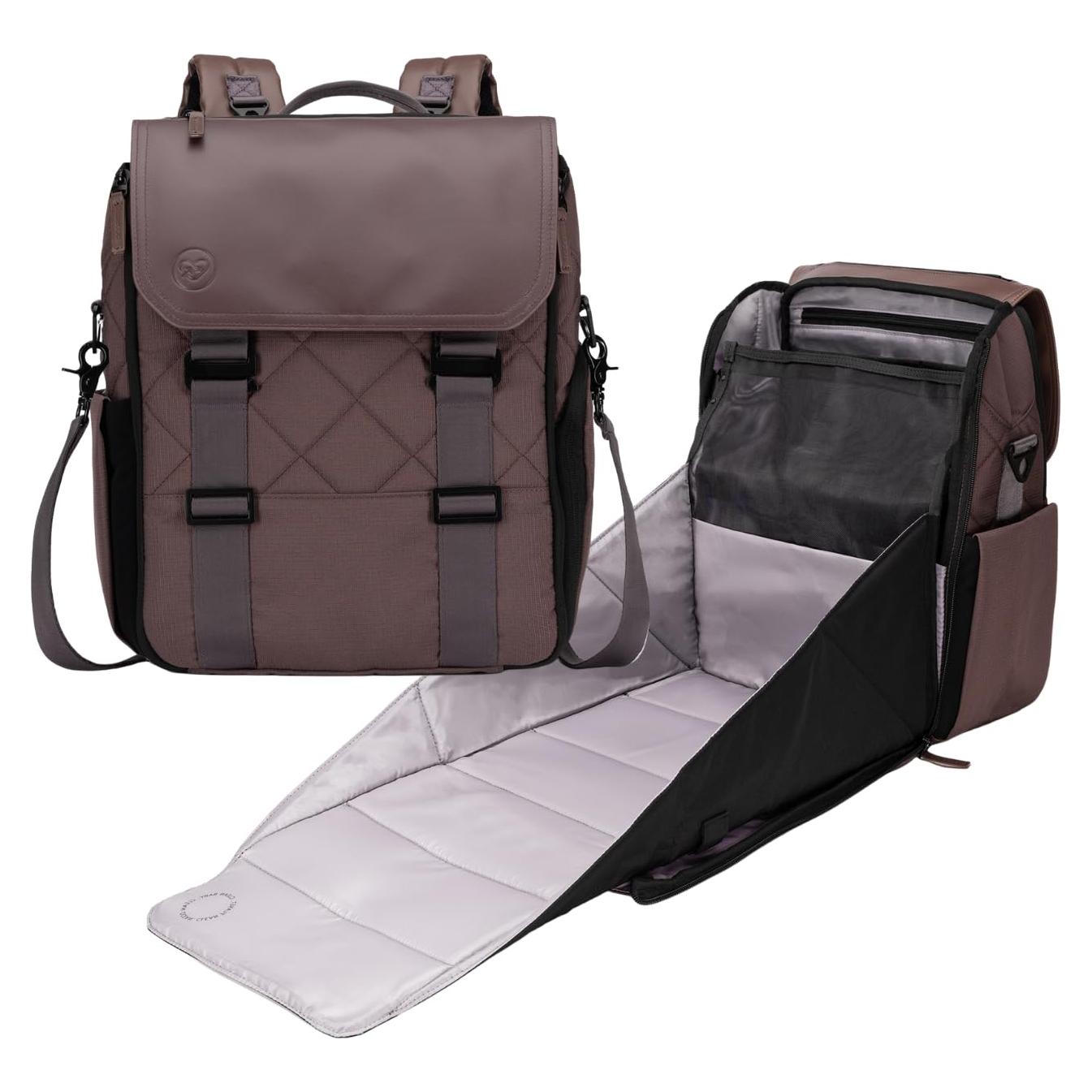 Mochila de Pañales Ecológica PAPERCLIP Willow - Unisex, Estación de Cambio