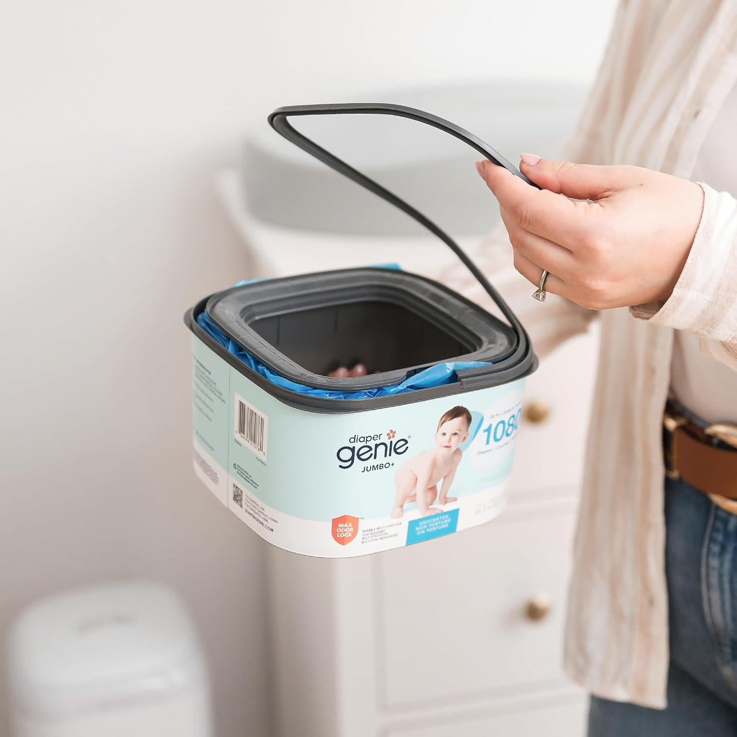 Recambio Jumbo+ Diaper Genie 1080 Pañales Azul