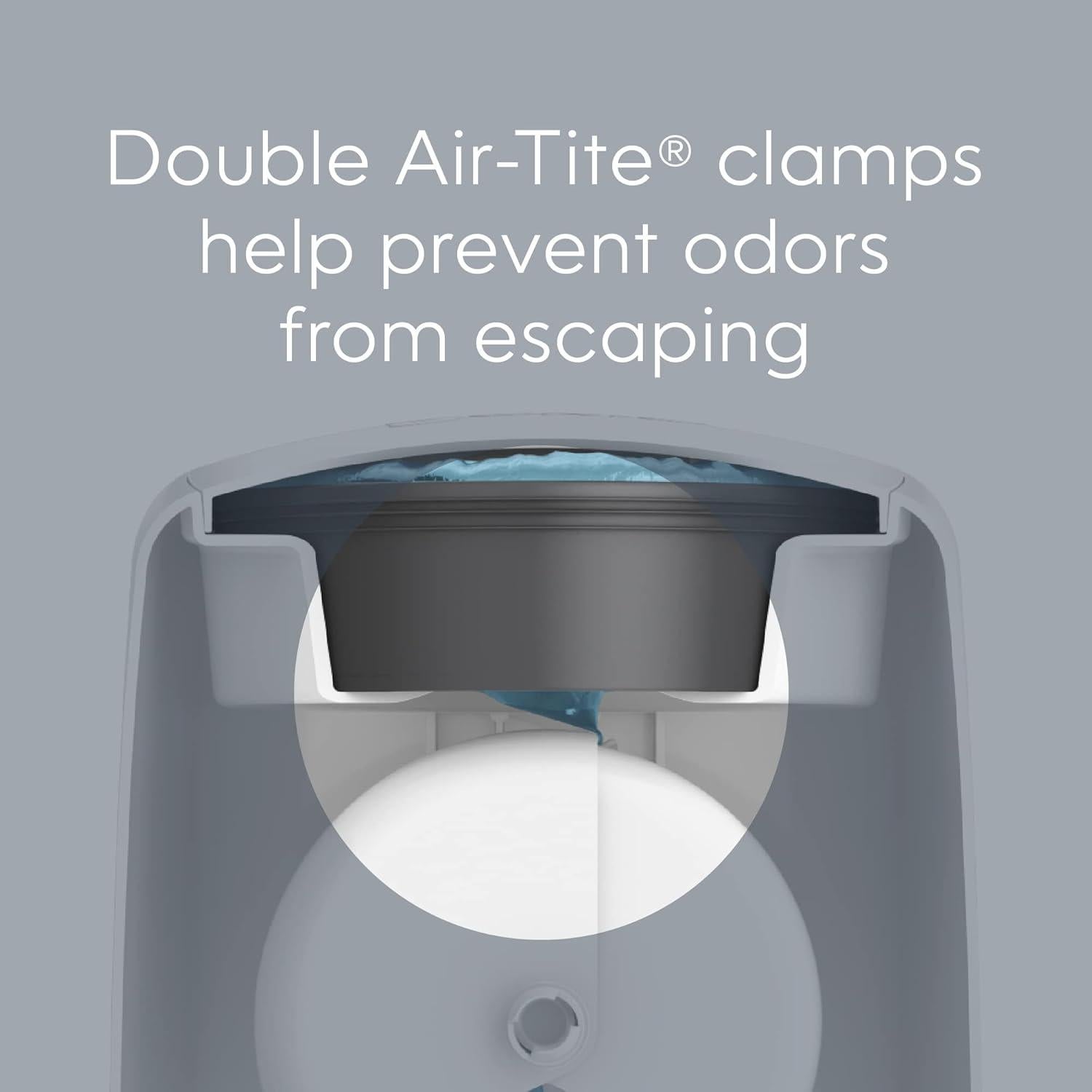 Pail Diaper Genie Complete Blanco con Control de Olores