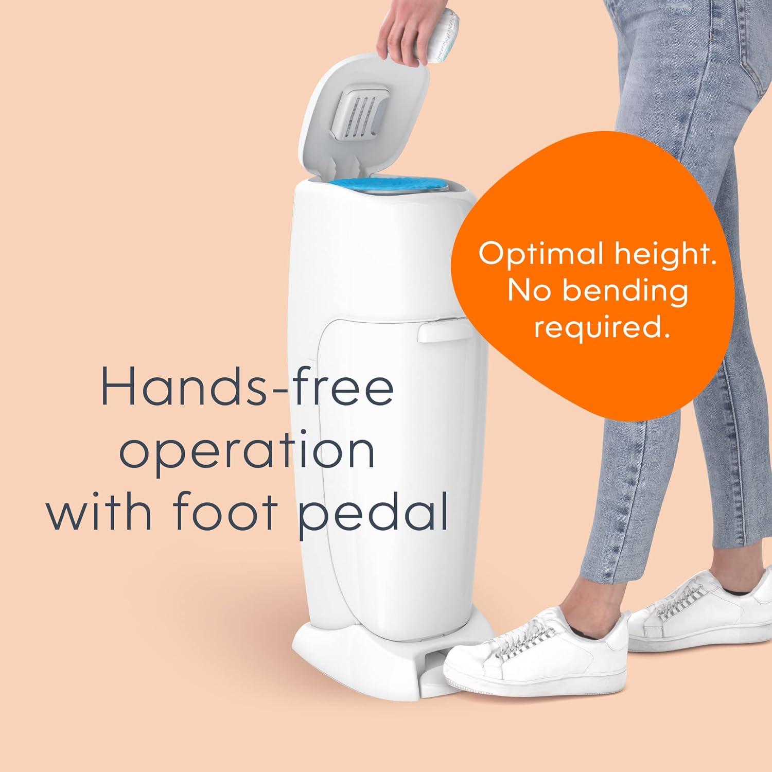 Pail Diaper Genie Complete Blanco con Control de Olores