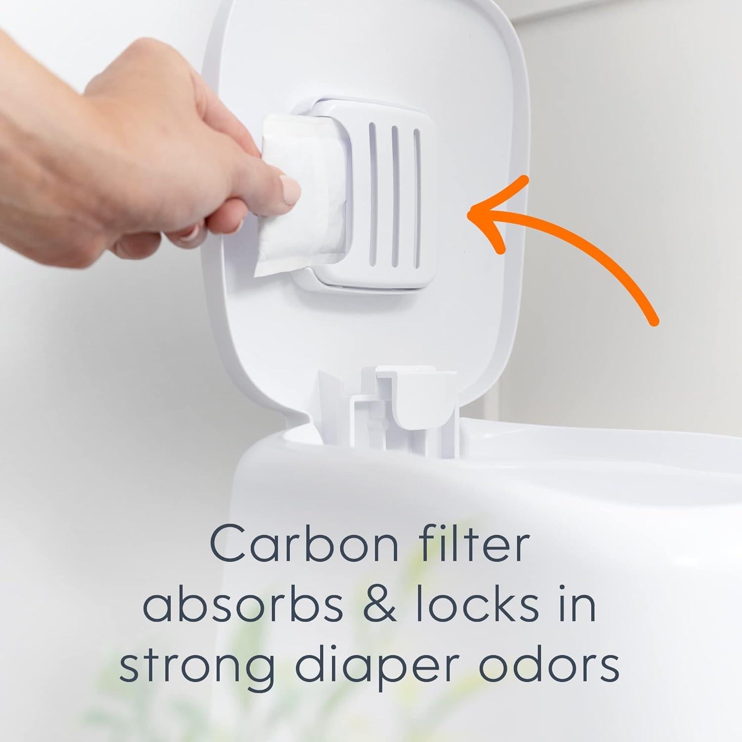 Pail Diaper Genie Complete Blanco con Control de Olores