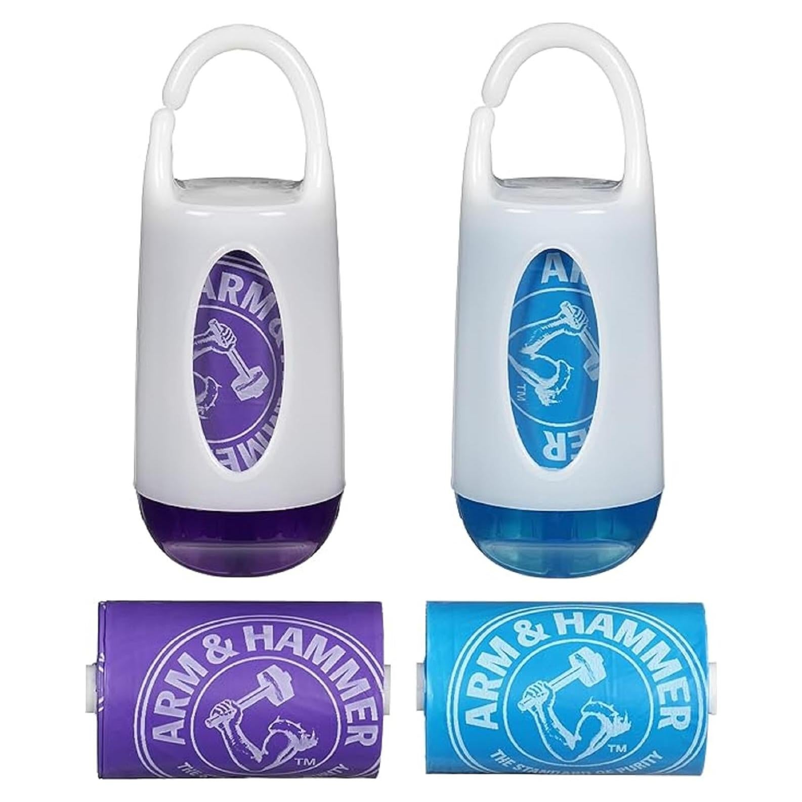Dispensador de Bolsas para Pañales Munchkin - 2 Unidades con Aroma a Lavanda