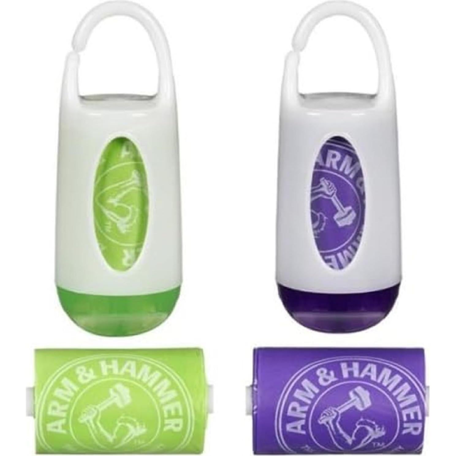 Dispensador de Bolsas para Pañales Munchkin - 2 Unidades con Aroma a Lavanda