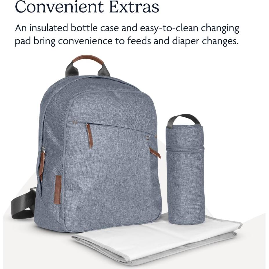 Mochila Cambiadora UPPAbaby Jake - Compartimentos y Aislante