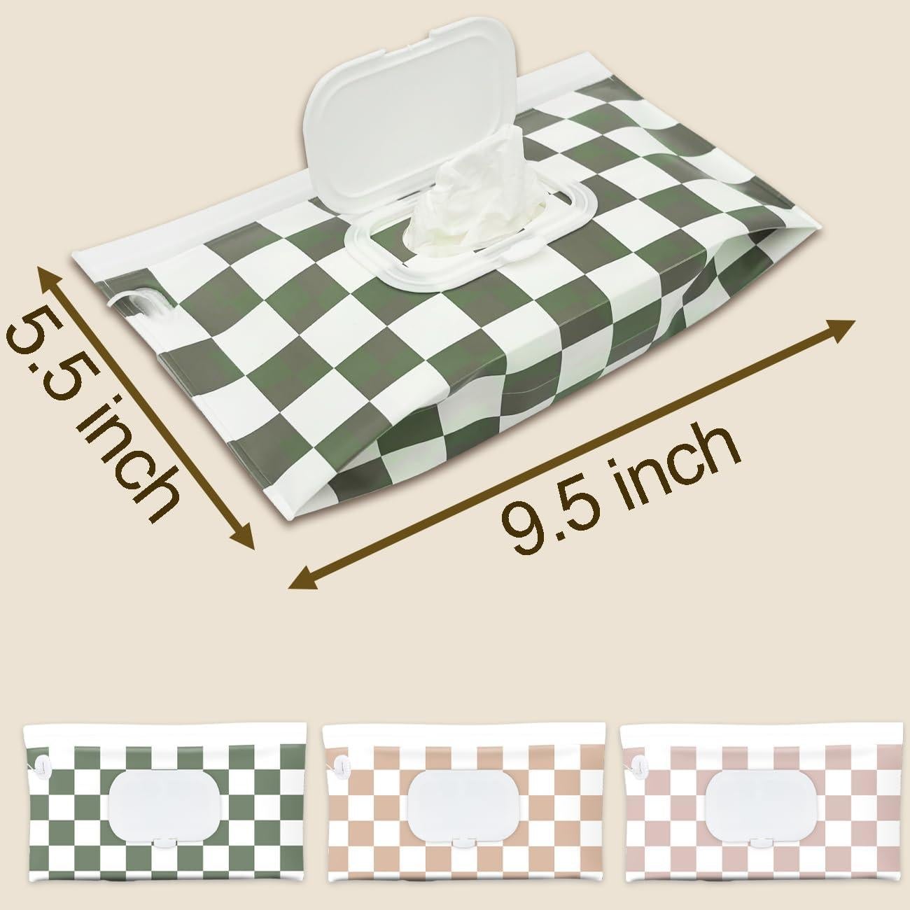 Dispensador de Toallitas Portátil Cephira - Set de 3, Impermeable