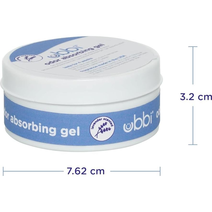 Gel Absorbente de Olores Ubbi Aroma Lavanda - 3 Unidades