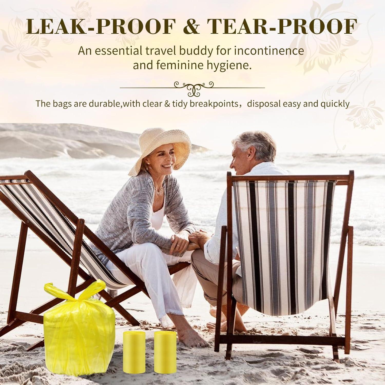 Bolsas de Desecho para Pañales Adulto Dergik 45x59cm 96 Unidades