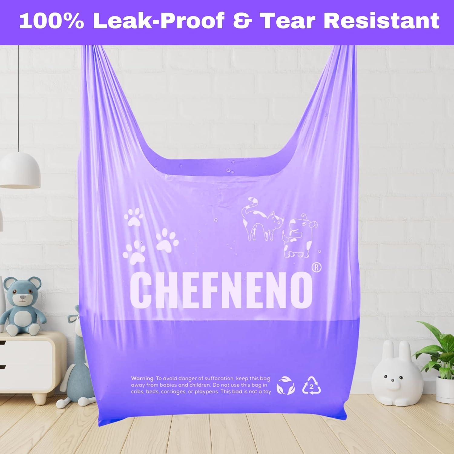 Bolsas Desechables para Pañales CHEFNENO 600 Unidades Aromatizadas