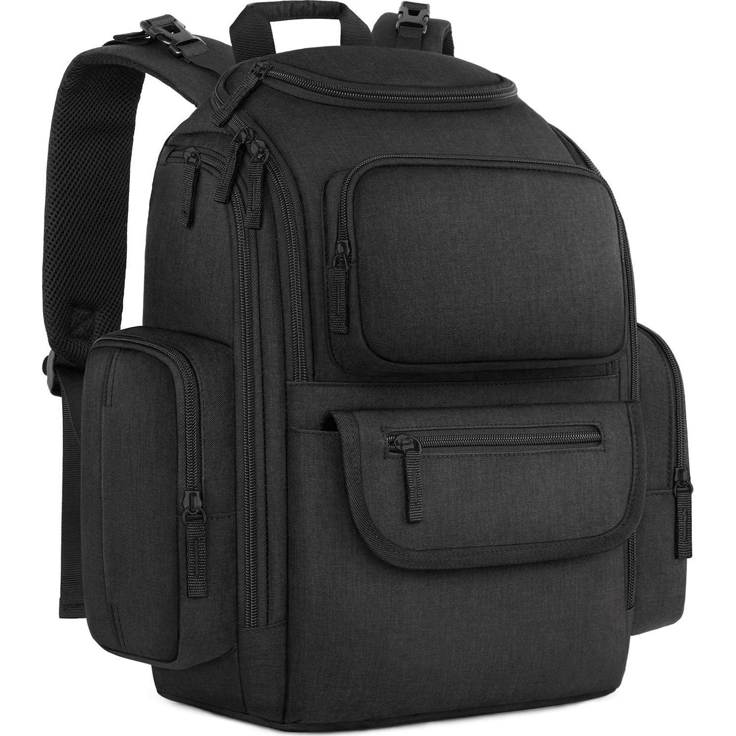 Mochila para Pañales Mancro Negra, Resistente al Agua, 20L