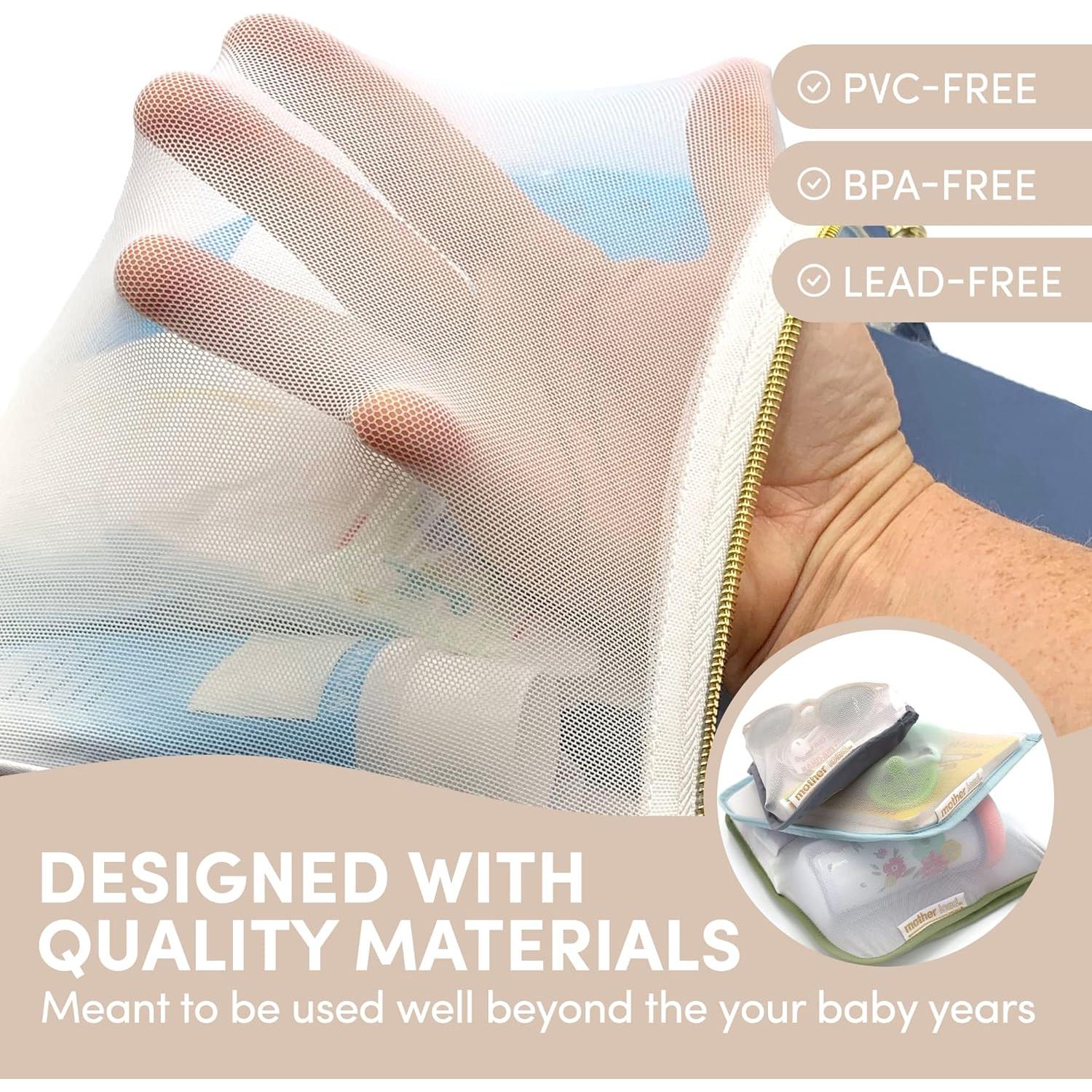 Organizador de Bolsas de Pañales Mother Load Pouches Nylon 5 Piezas