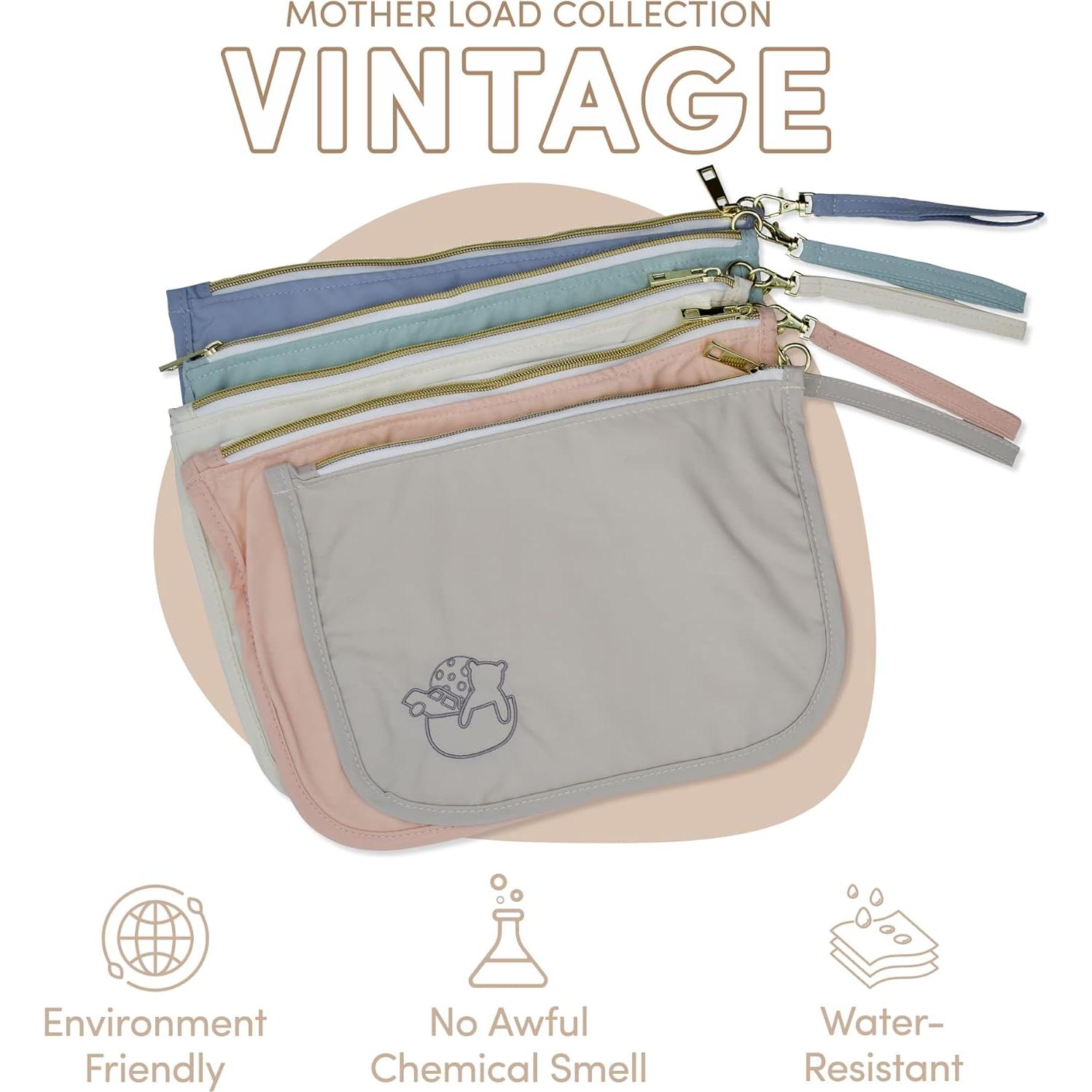 Organizador de Bolsas de Pañales Mother Load Pouches Nylon 5 Piezas